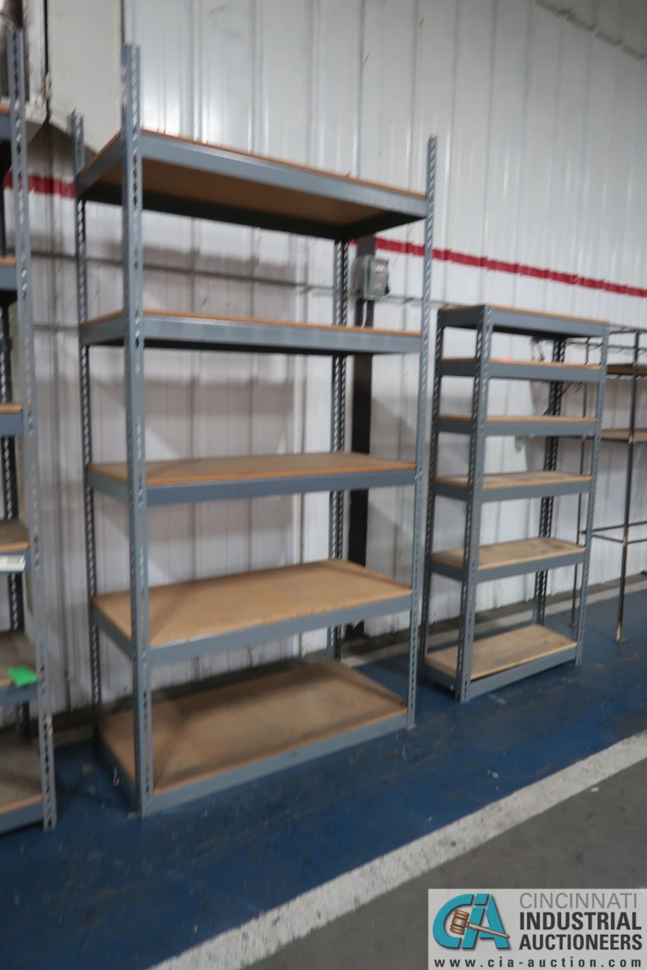 SECTIONS MISCELLANEOUS SIZE GLOBAL MULTI SHELF WOOD DECK SHELVING - Image 4 of 4