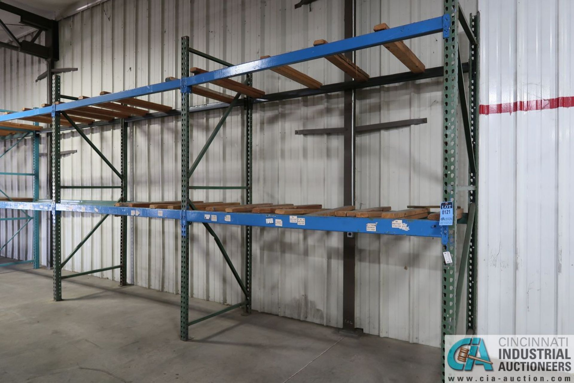 Sections Pallet Rack; (6) 44" x 10' Uprights, (16) 8' Beams, (4) 10' Beams - Image 2 of 18