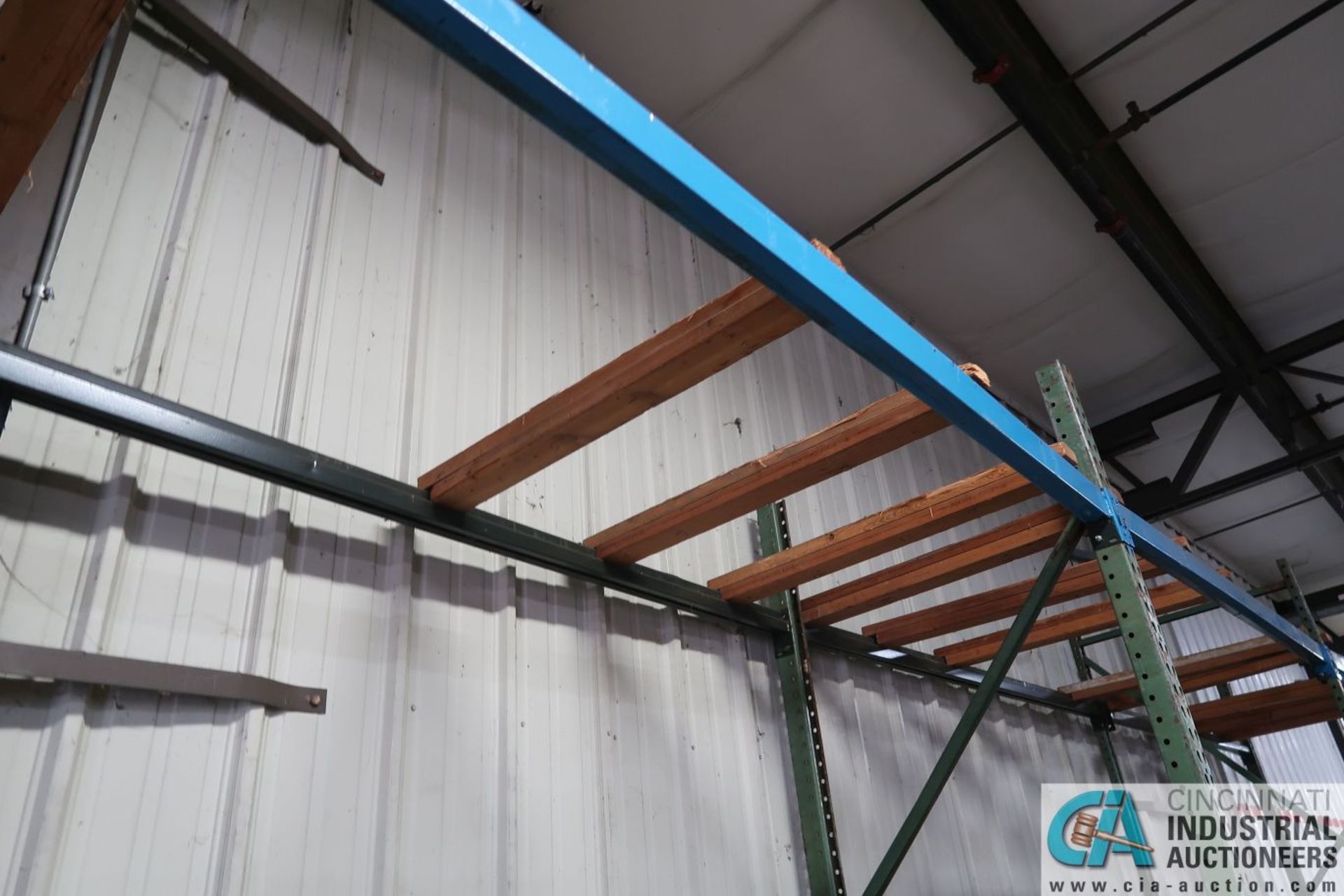 Sections Pallet Rack; (6) 44" x 10' Uprights, (16) 8' Beams, (4) 10' Beams - Image 12 of 18