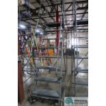 EIGHT STEP BALLYMORE PORTABLE WAREHOUSE LADDER