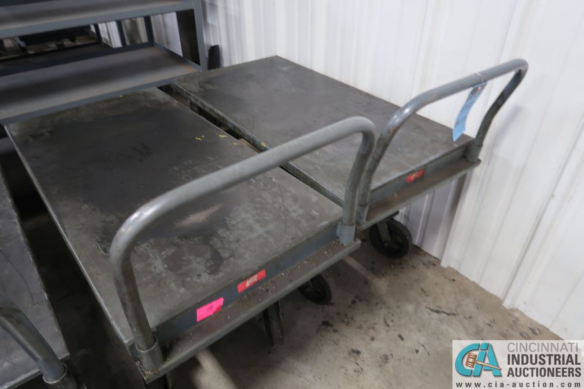 24" X 48" X 28" HIGH JAMCO WELDED STEEL CARTS