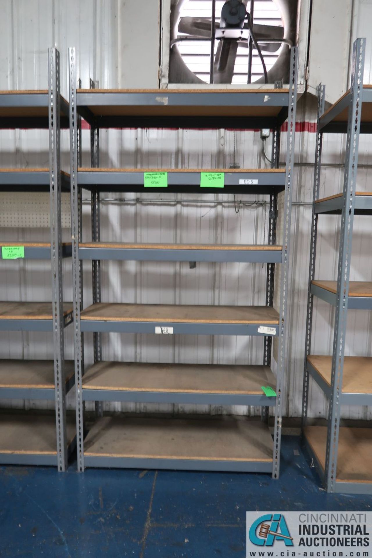 SECTIONS MISCELLANEOUS SIZE GLOBAL MULTI SHELF WOOD DECK SHELVING - Image 3 of 4