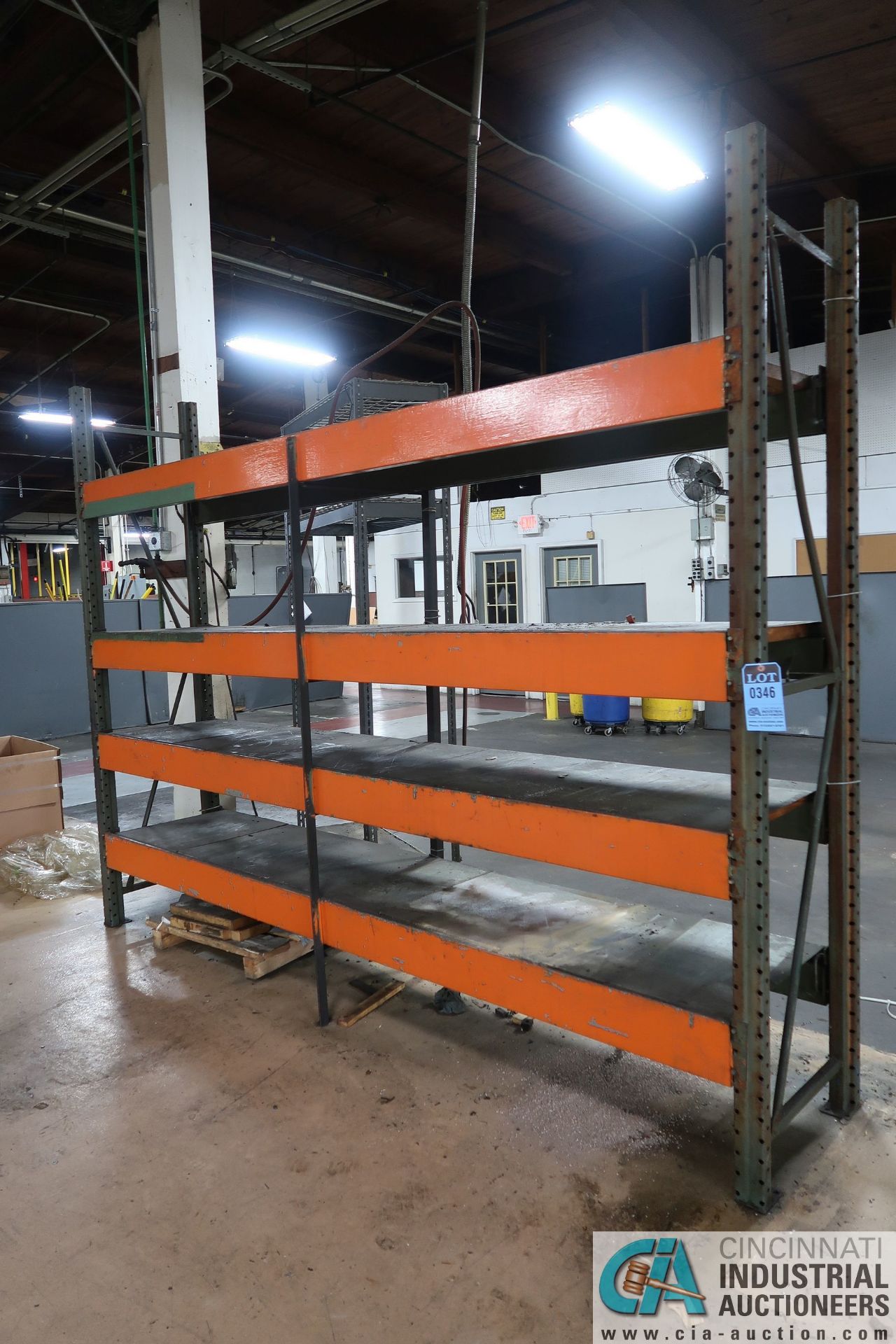 24" X 10' X 8' HIGH HEAVY DUTY DIE RACK