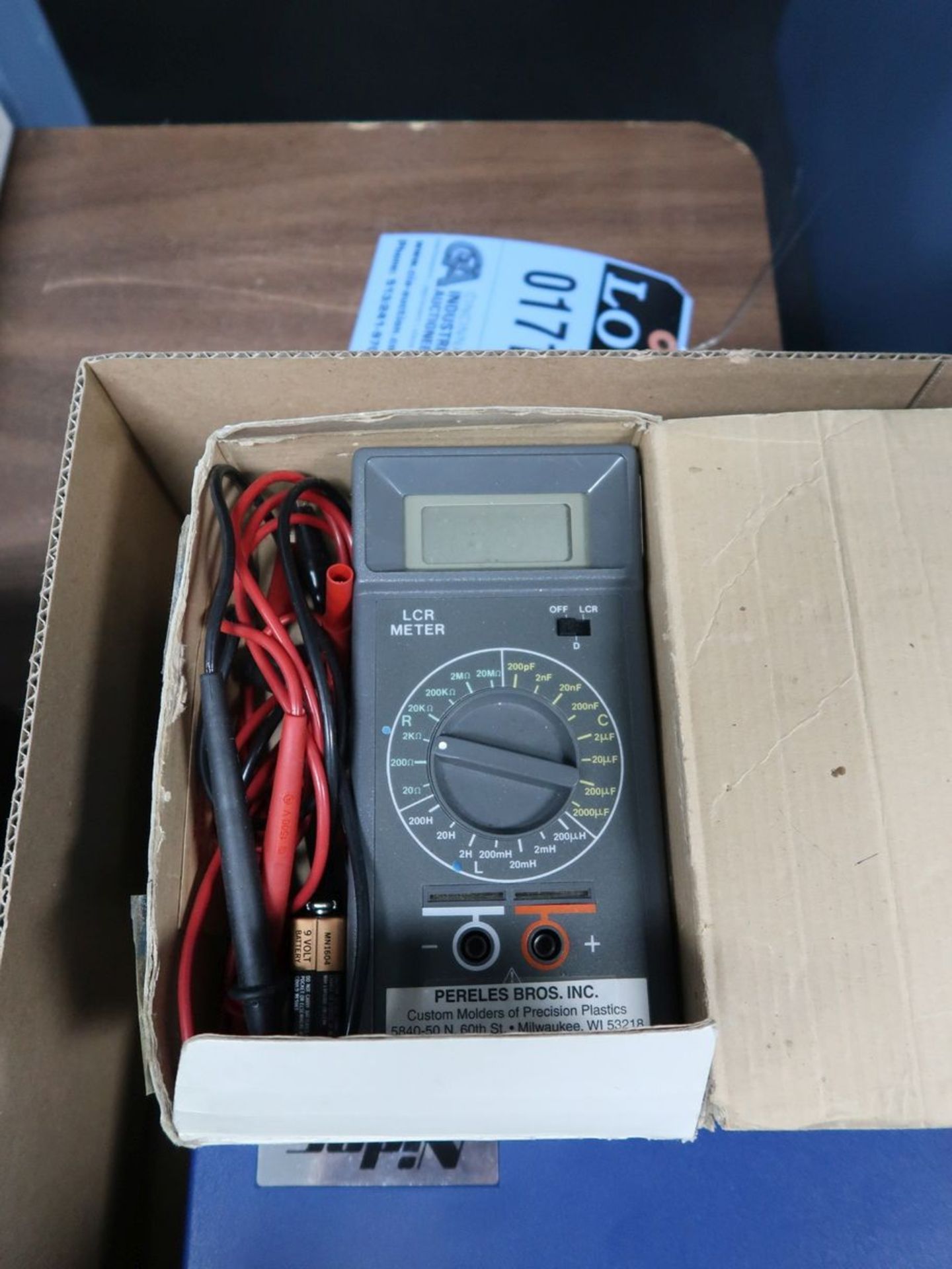 TEST METERS INCLUDING; LCR METER, OHM METER, (2) FORCE GAGES - Image 3 of 6