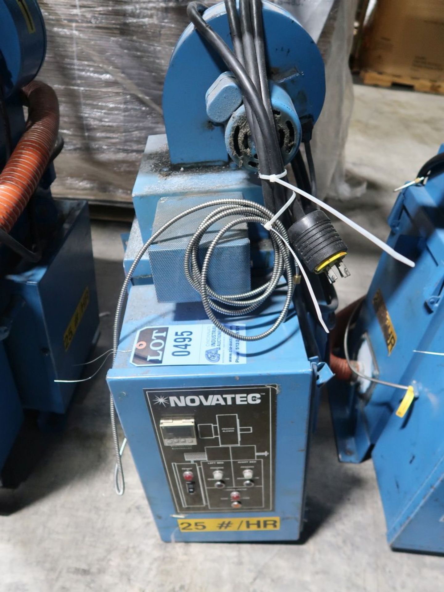 NOVATEC MODEL MD-25S DRYER; S/N 3-9013-2716