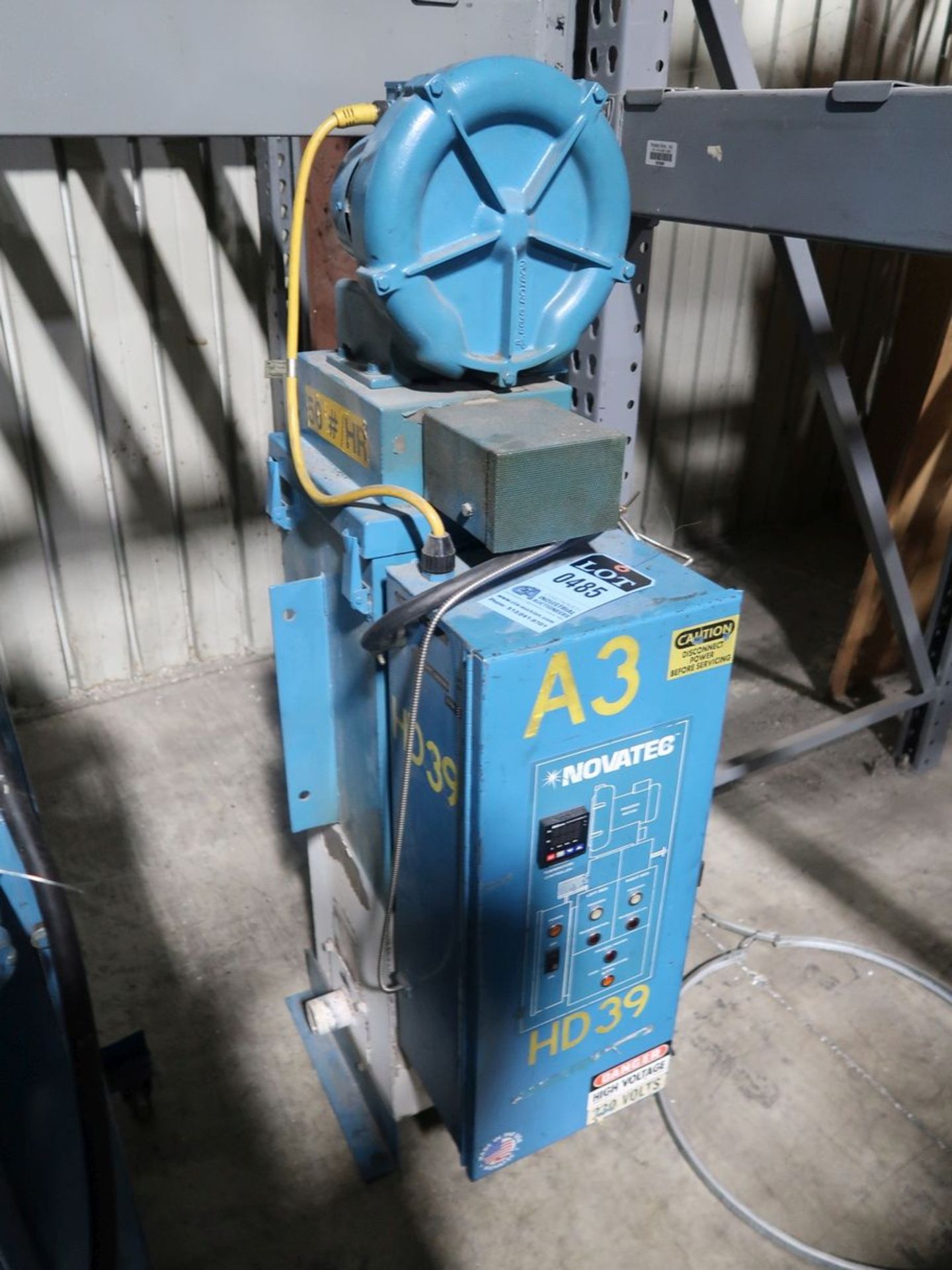 NOVATEC MODEL MD-50S DRYER; S/N 10A901-0407 - Image 2 of 3