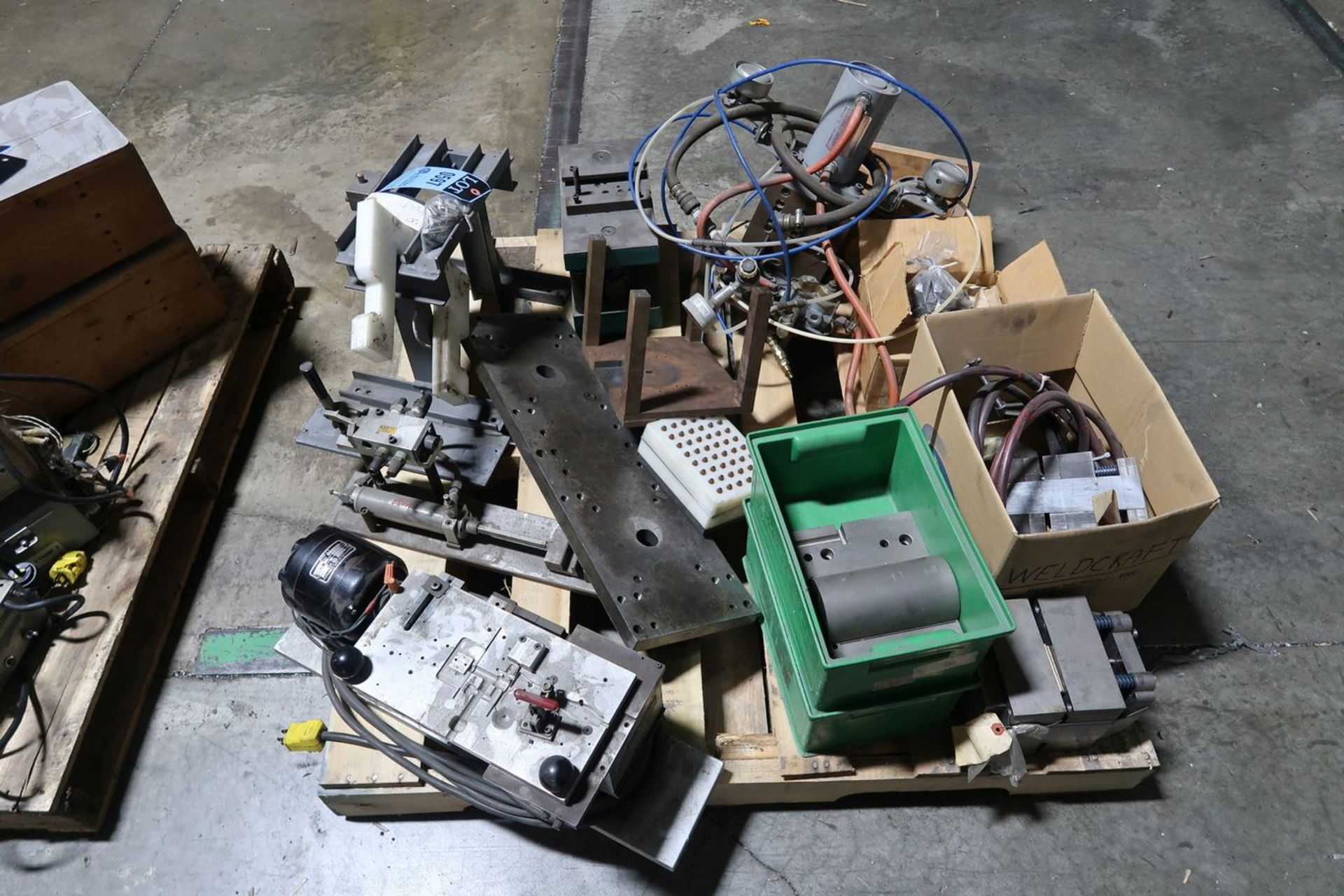 (LOT) MISC. SHOP BUILT MACHINE PARTS - Image 2 of 2