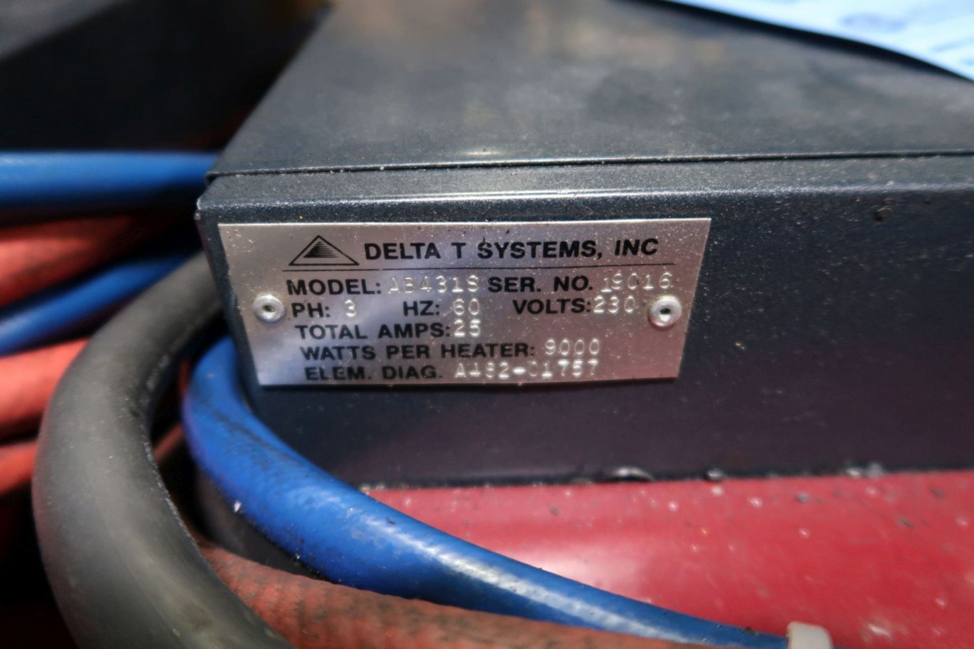 DELTA T SYSTEMS MODEL AB431S TEMPERATURE CONTROLLER; S/N 19016 - Image 2 of 2