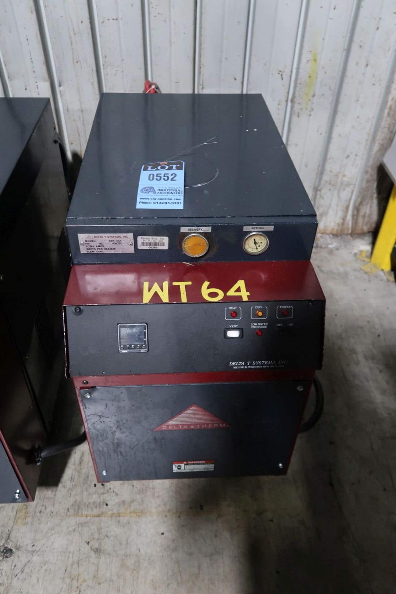 DELTA T SYSTEMS MODEL AB431S TEMPERATURE CONTROLLER; S/N 15351