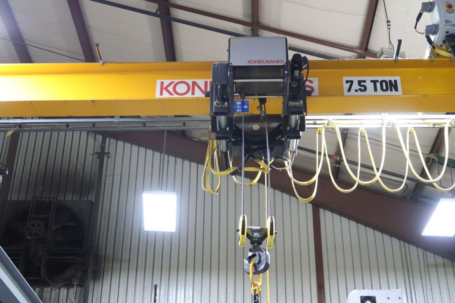 **7.5-TON X 27' SPAN X 50' APPROX. KONE FREE-STANDING CRANE SYSTEM**Subject to bid confirmation** - Image 4 of 7