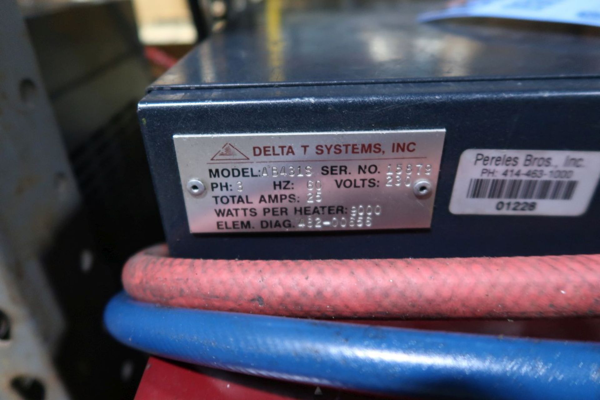DELTA T SYSTEMS MODEL AB431S TEMPERATURE CONTROLLER; S/N 15879 - Image 2 of 2