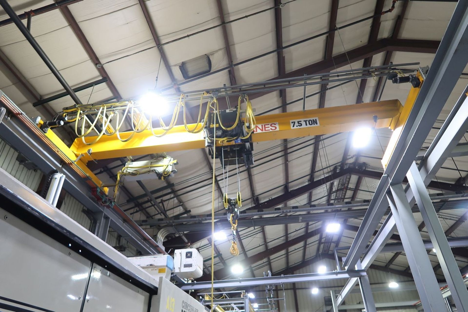 **7.5-TON X 27' SPAN X 50' APPROX. KONE FREE-STANDING CRANE SYSTEM**Subject to bid confirmation** - Image 5 of 7