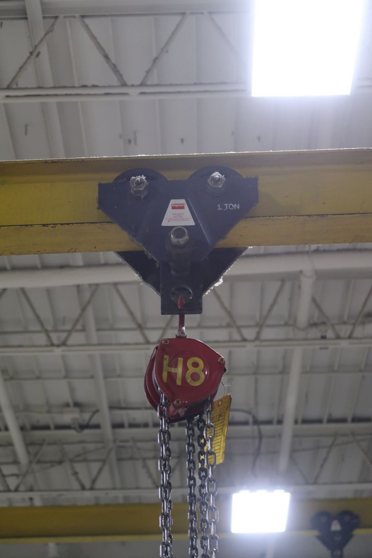 1/2-TON COFFING MANUAL CHAIN HOIST - Image 4 of 4