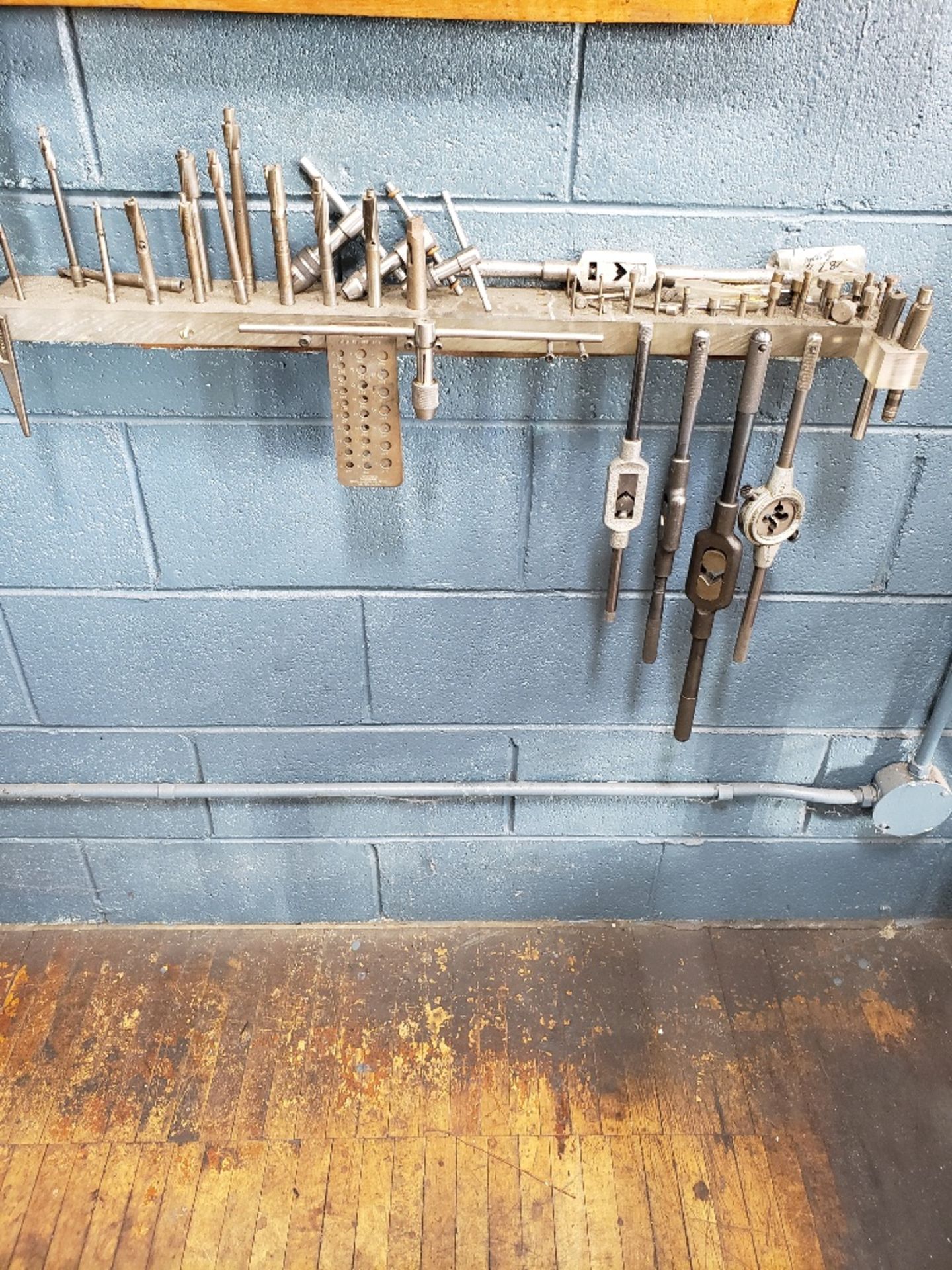 (LOT) OF MISCELLANEOUS DRILL BITS AND WRENCHES