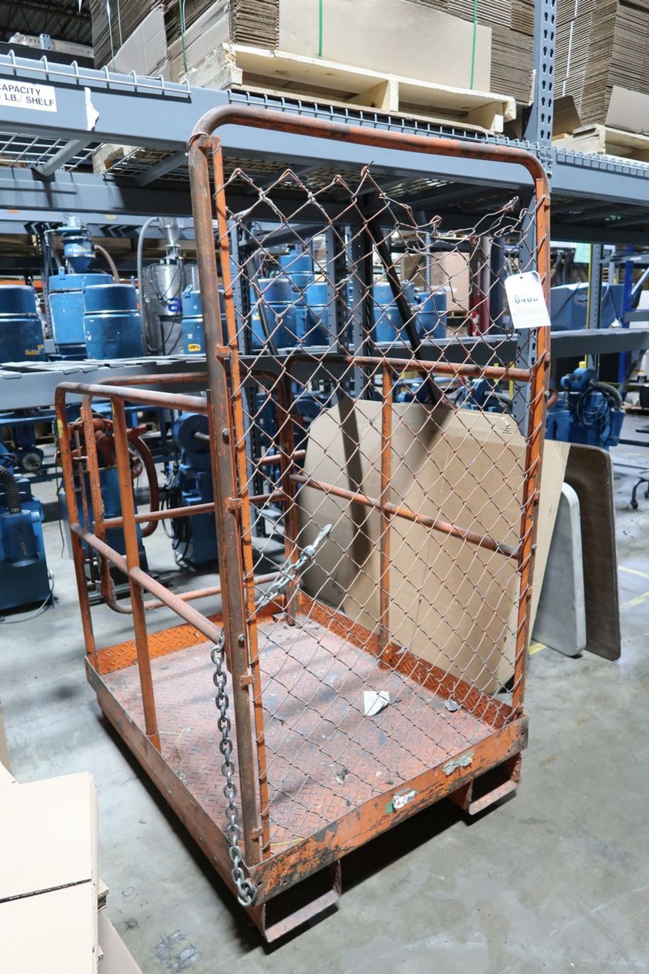 36" X 48" LIFT TRUCK TYPE SAFETY CAGE - Image 2 of 2