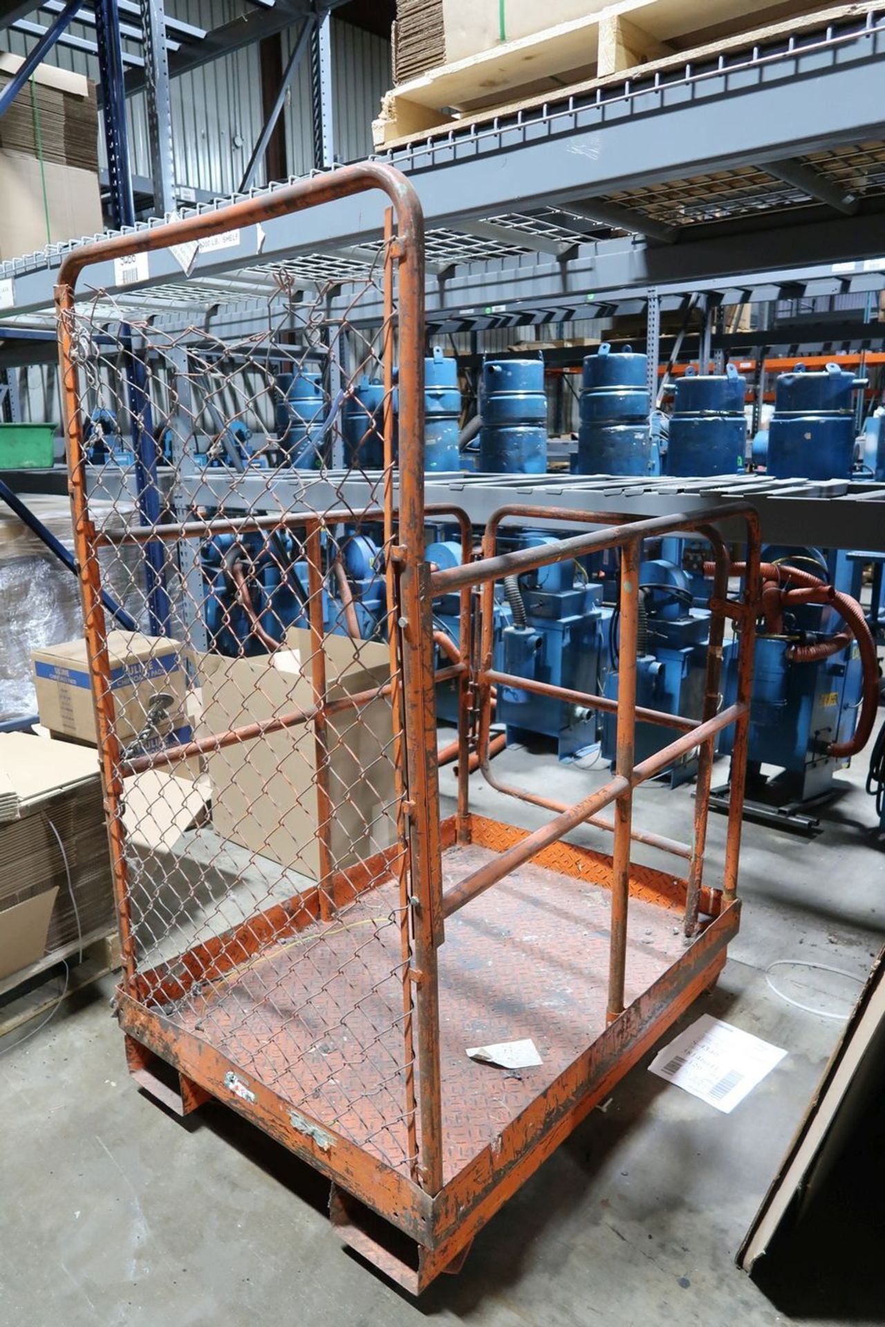 36" X 48" LIFT TRUCK TYPE SAFETY CAGE