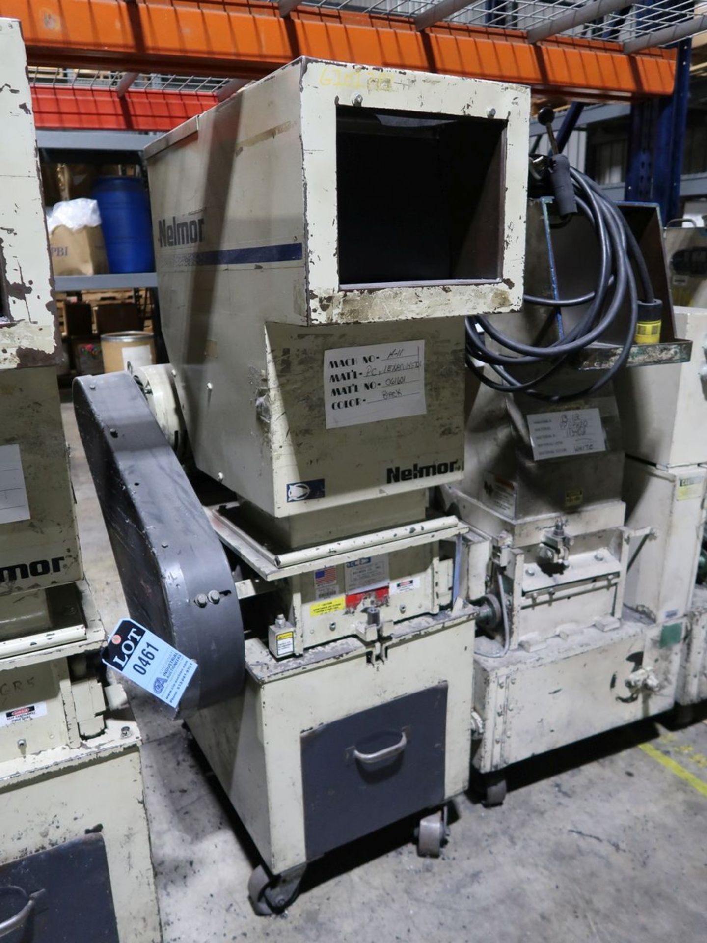 7.5-HP NELMOR MODEL G1012P1 GRANULATOR; S/N 950436417 - Image 2 of 4