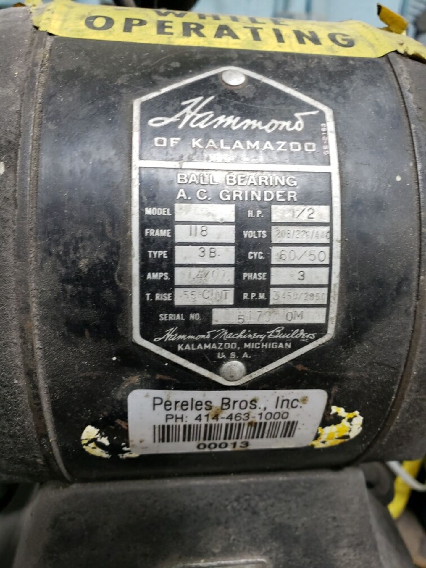 HAMMOND D.E. GRINDER - Image 2 of 2