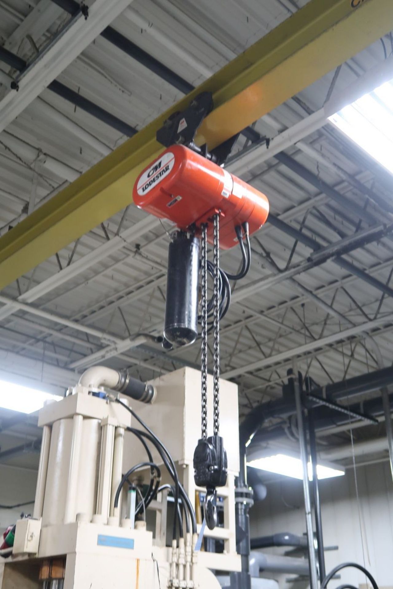 **2-TON CM ELECTRIC CHAIN HOIST, PENDANT **SUBJECT TO BID CONFIRMATION - SUBJECT TO WITHDRAW FROM - Image 5 of 5