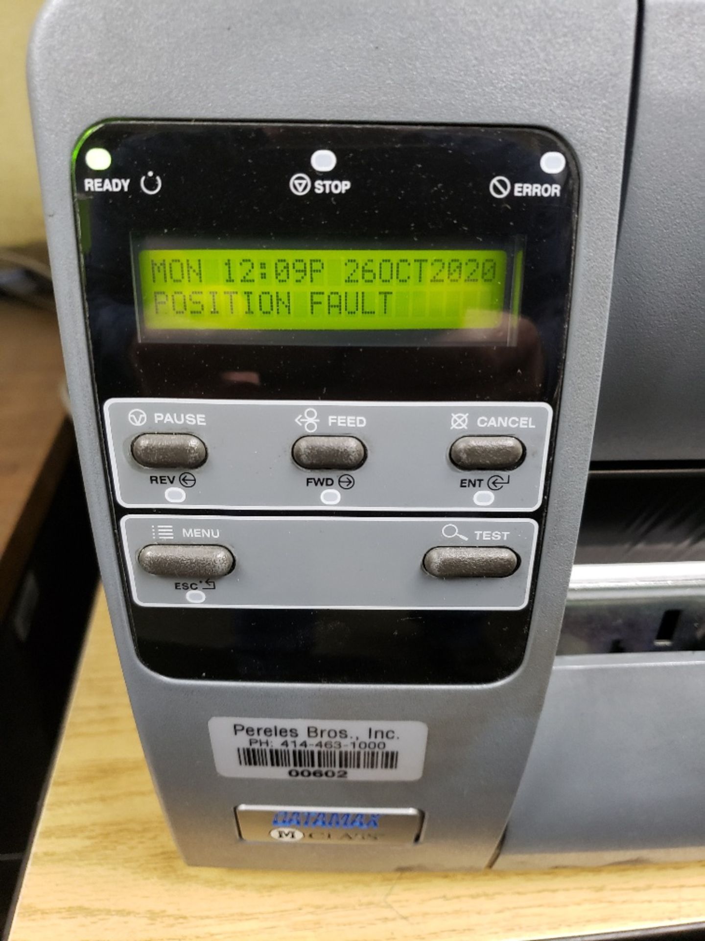 DATAMAX LABEL PRINTER MODEL DMX-M-4208 - Image 3 of 5