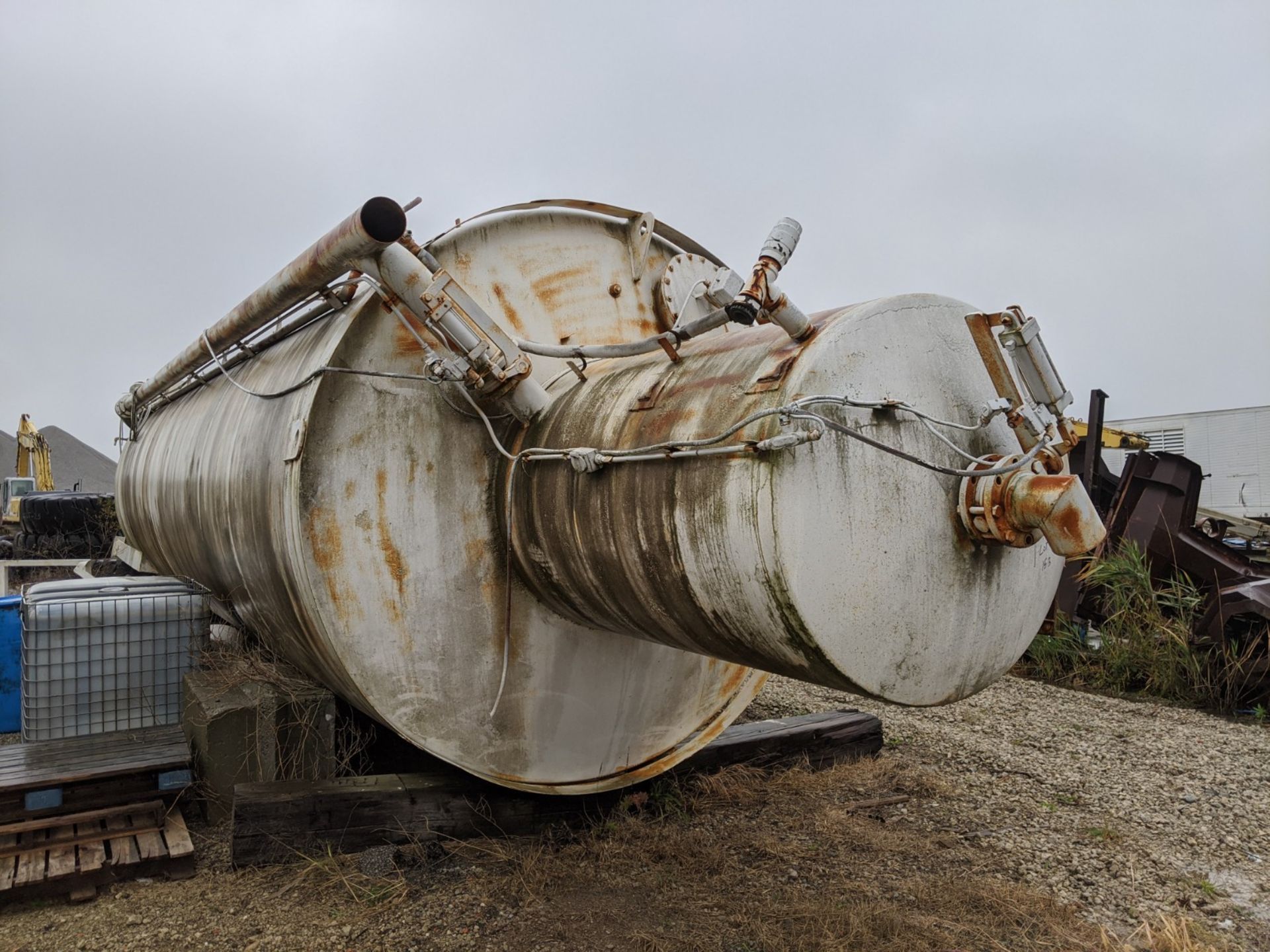 10' DIAMETER X 30' PNEUMATIC TRANSFER SILO **1 Williams Street, Grand River, OH 44077 - Rick Knapp - Image 2 of 4