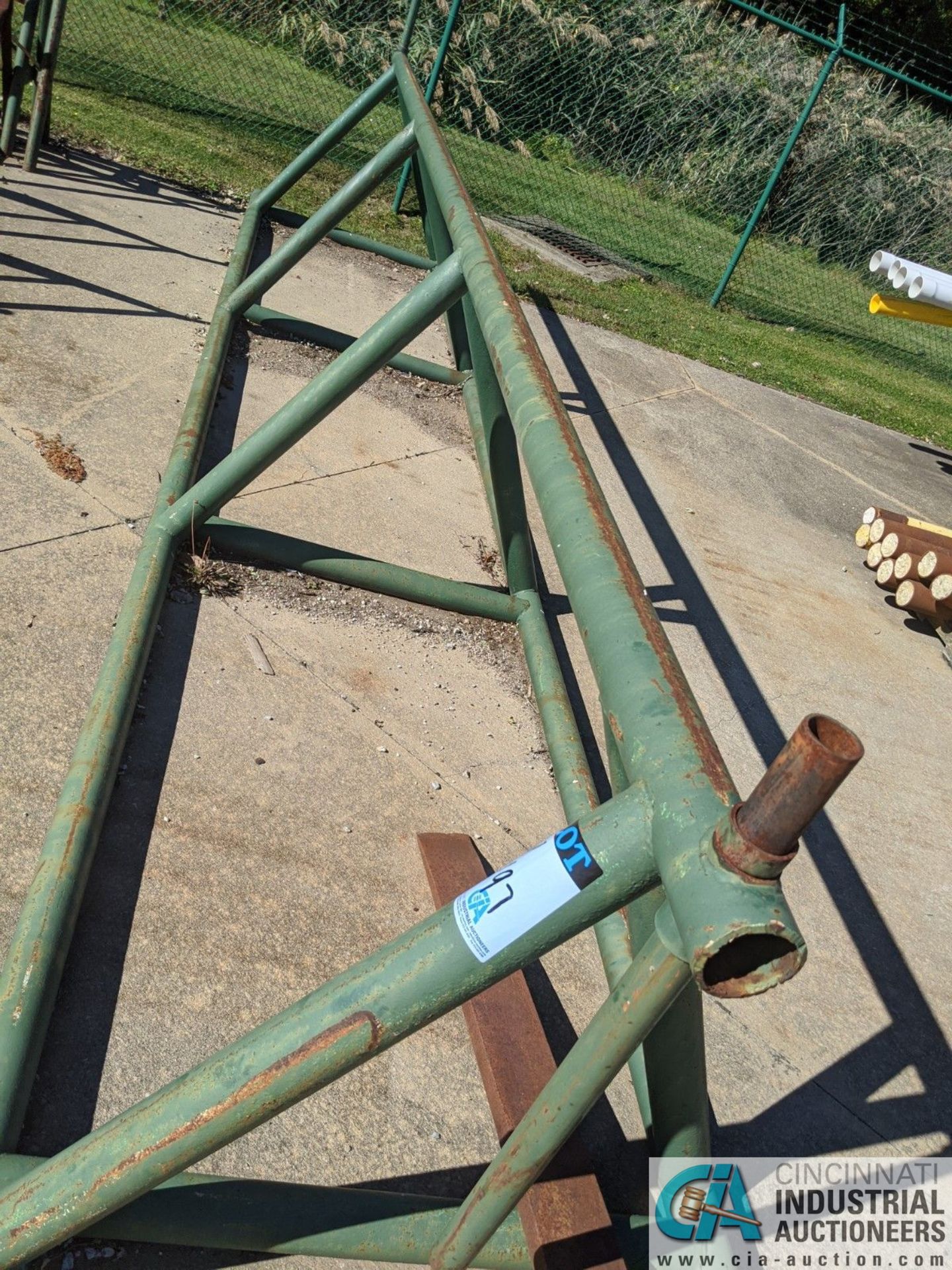 20' PYRAMED TYPE PIPE RACKS **38700 Pelton Rd., Willoughby, OH 44094 - John Magnassum: 440-667- - Image 2 of 2