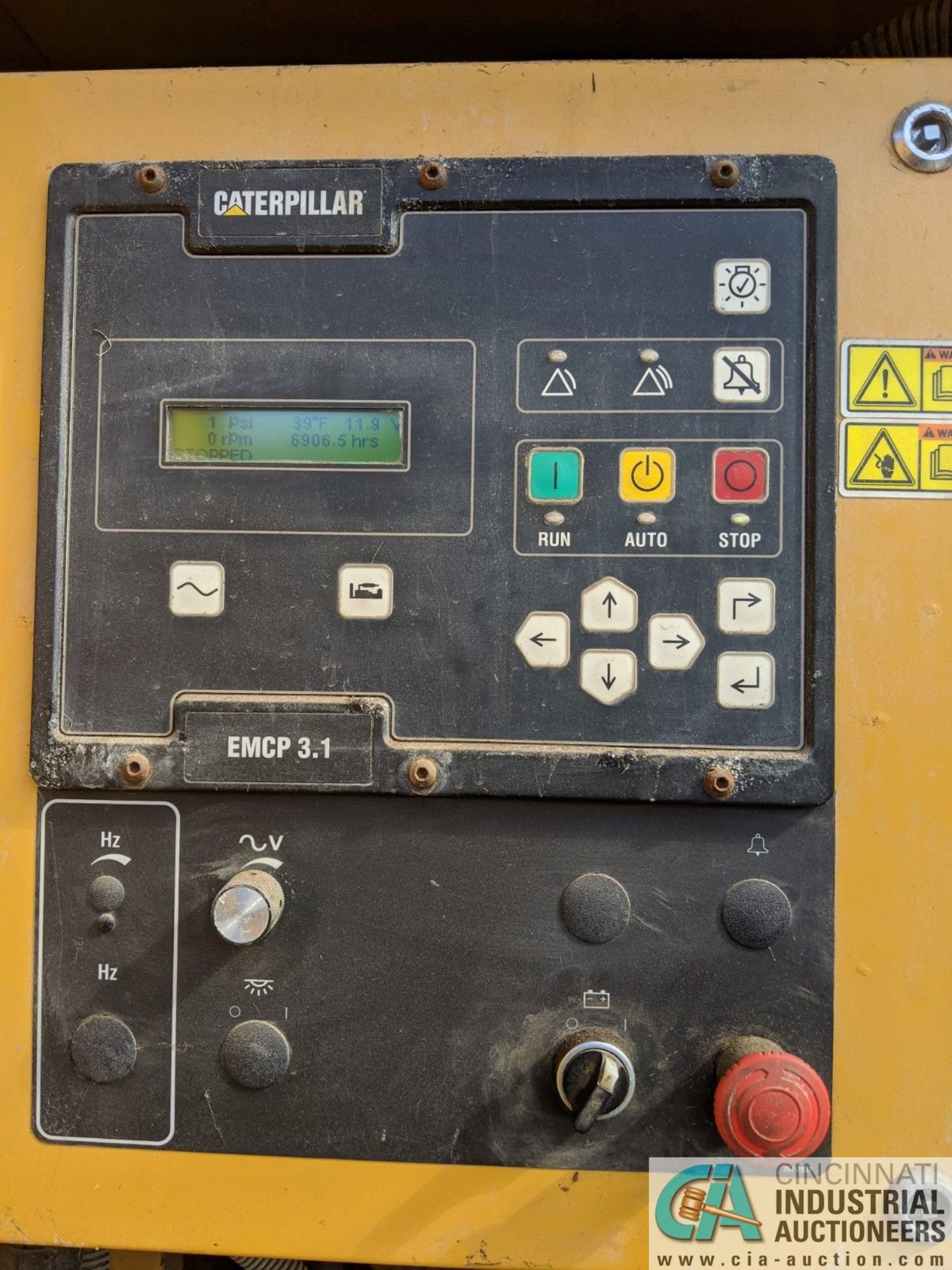 50 KVA CATERPILLAR MODEL D50-4S GENERATOR SET; S/N CAT00C44JN4D01144, CAT C4.4 ENGINE (2007) (220 - Image 4 of 9