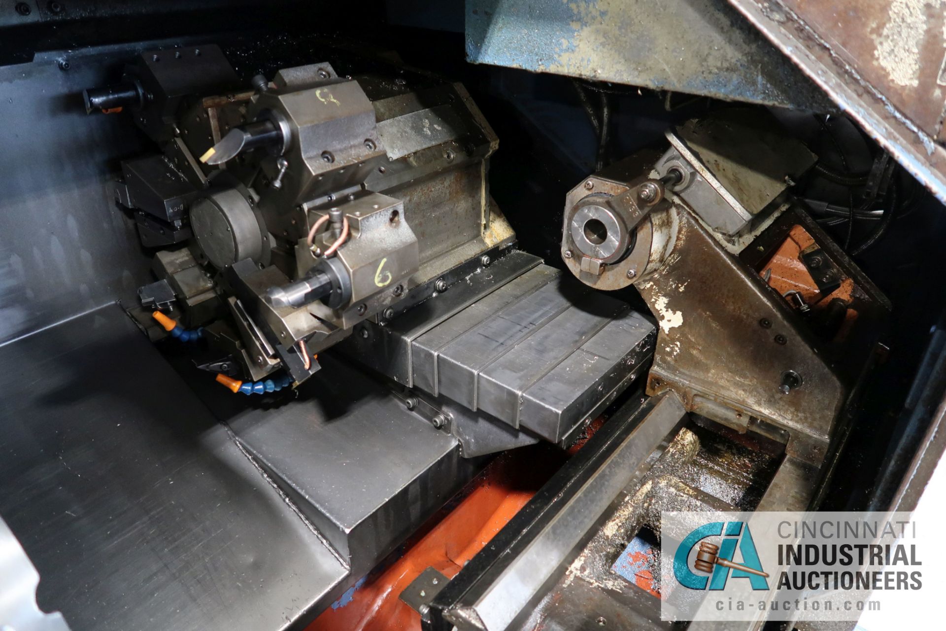 **MAZAK MODEL QUICK TURN 18N CNC TURNING CENTER; **Out of Service - Encoder Issue ** - Image 5 of 10