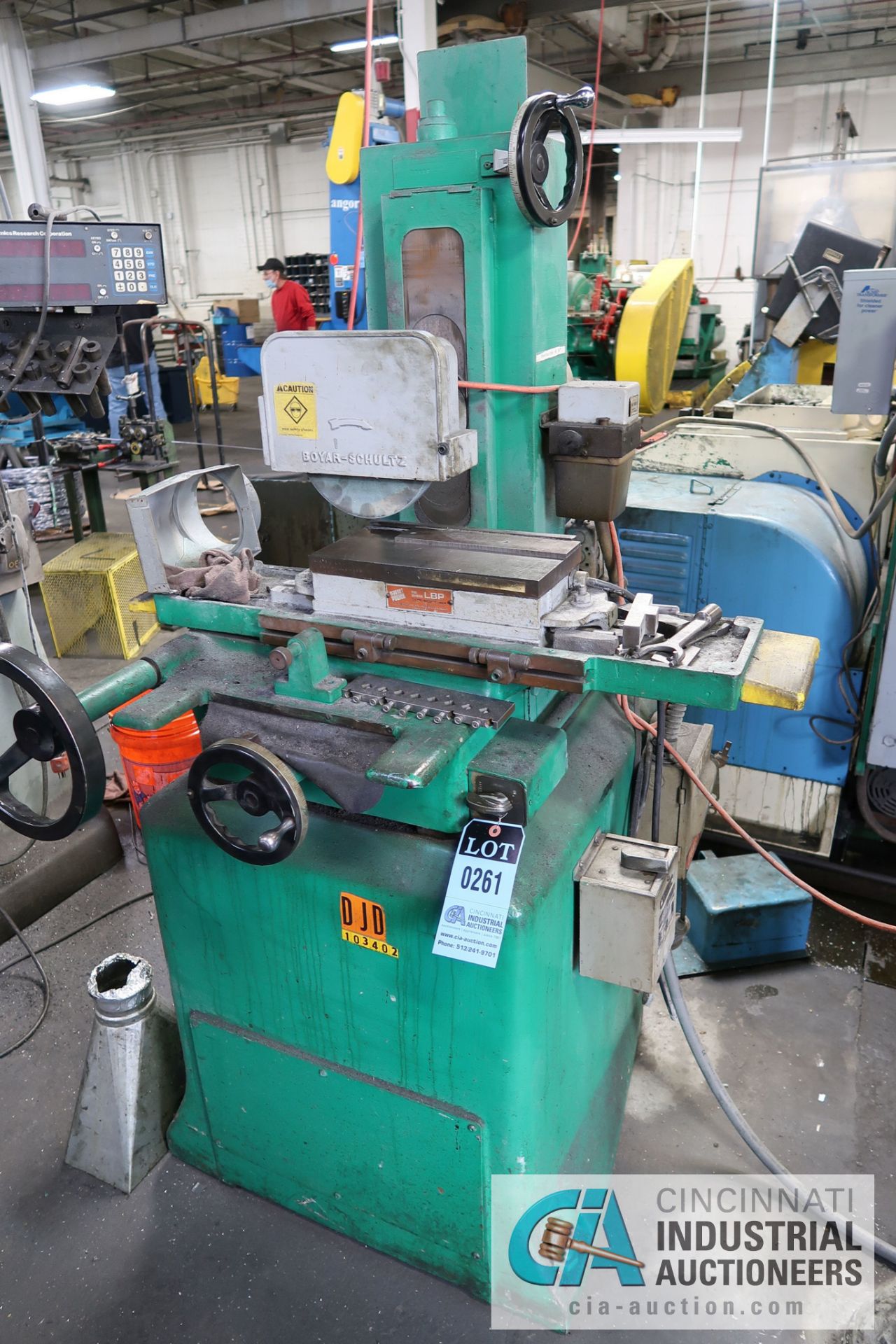 6" X 12" BOYER-SCHULTZ HAND FEED SURFACE GRINDER; S/N N/A, ASSET # 103402 **LOADING FEE DUE THE " - Image 2 of 4