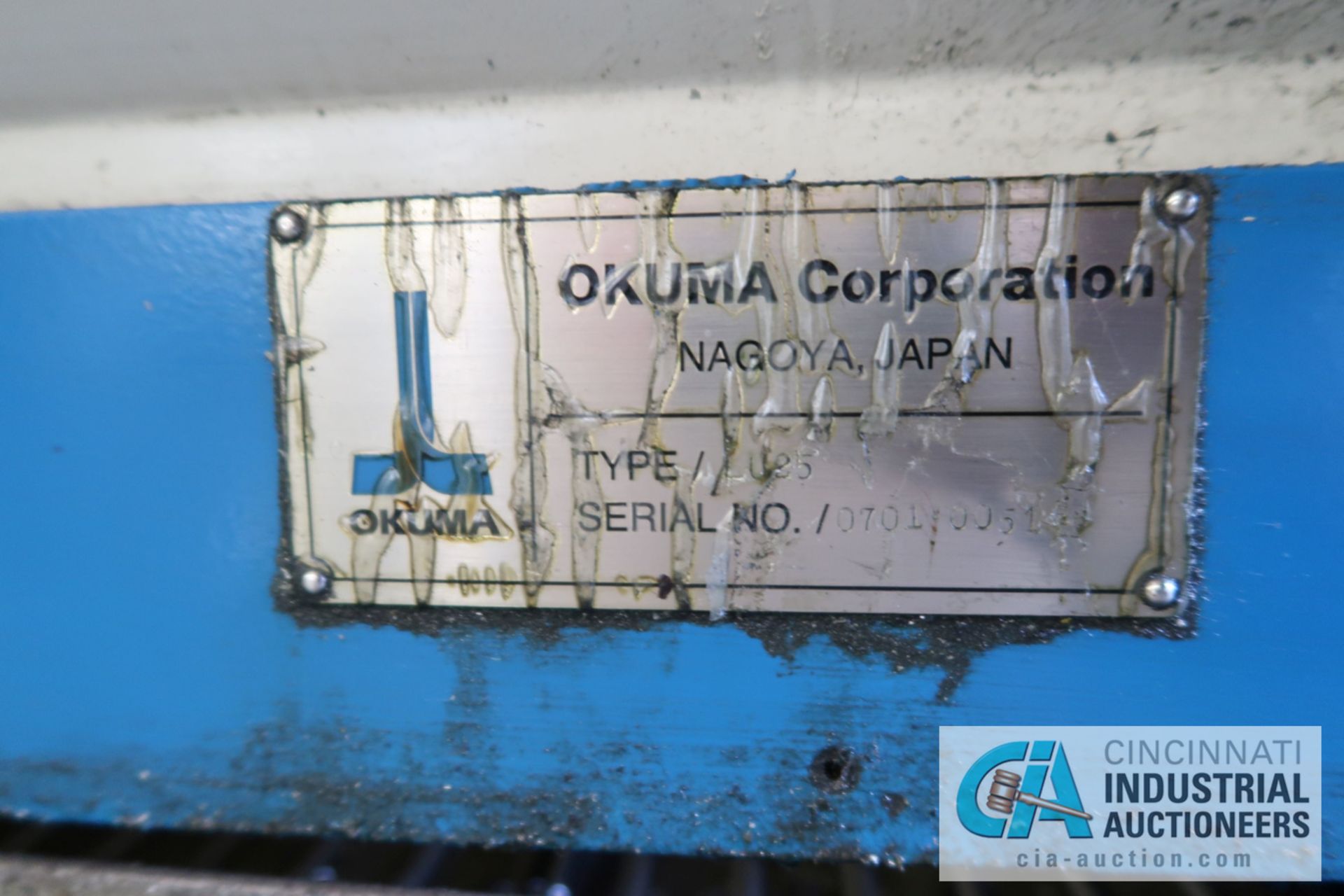 OKUMA MODEL IMPACT LU25 CNC TURNING CENTER; S/N 0051, 26" SWING, 12-POSITION UPPER AND 10-POSITION - Image 7 of 13