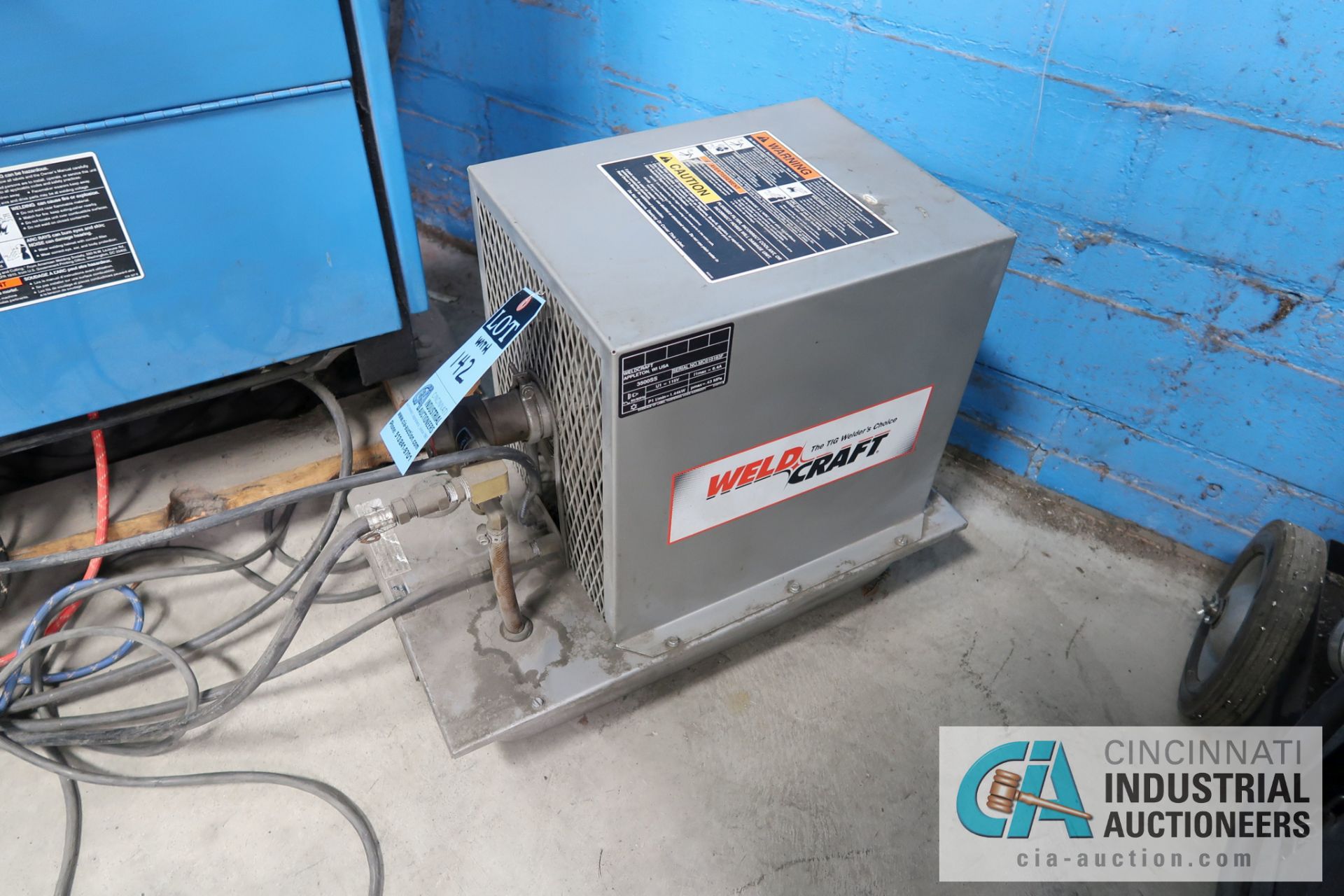 300 AMP MILLER AEROWAVE CC-AC/DC HYBRID ARC WELDING POWER SOURCE; S/N LE450886, WITH WELD CRAFT - Image 5 of 6