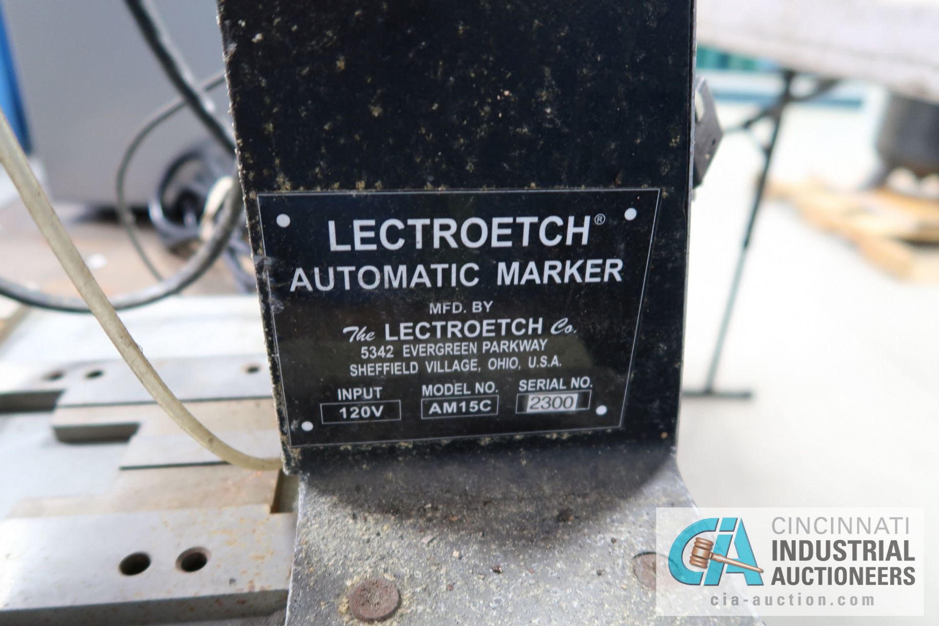 LECTROTECH MODEL AM15C AUTOMATIC MARKING MACHINE, WITH (1) BRAND NEW AND (1) USED LECTROTECH MODEL - Image 3 of 3