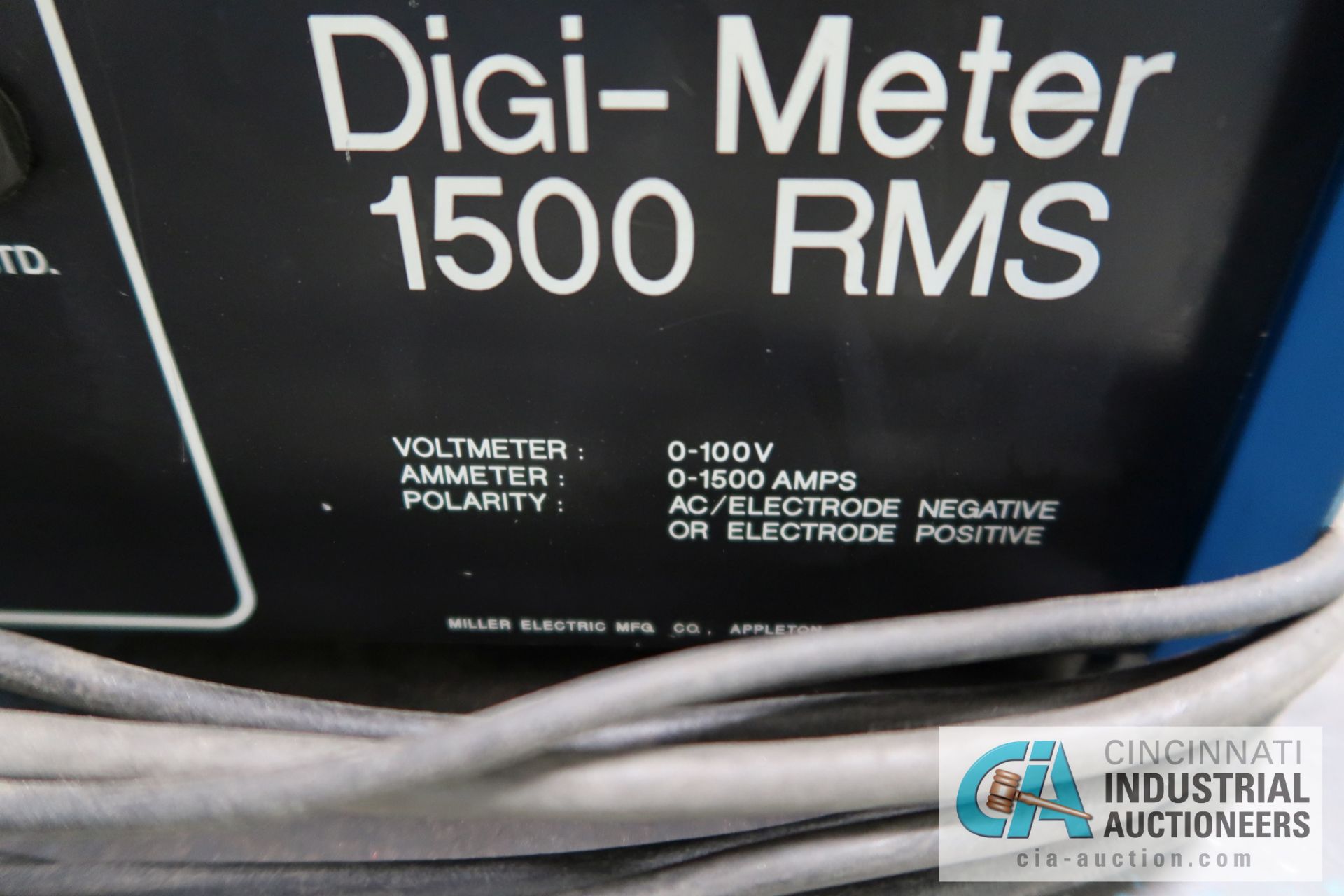 { Group of lots: 148, 149 } MILLER 1500PMS DIGI-METER, 0-100 VOLTS, 0 ...
