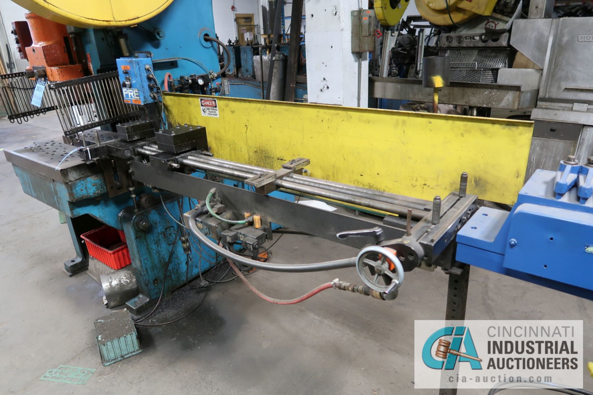 PRE MODEL 520-6X48-101A-R BRIDGE GRIPPER FEEDER; S/N 0604-016, .093 MAX THICKNESS - Image 4 of 4