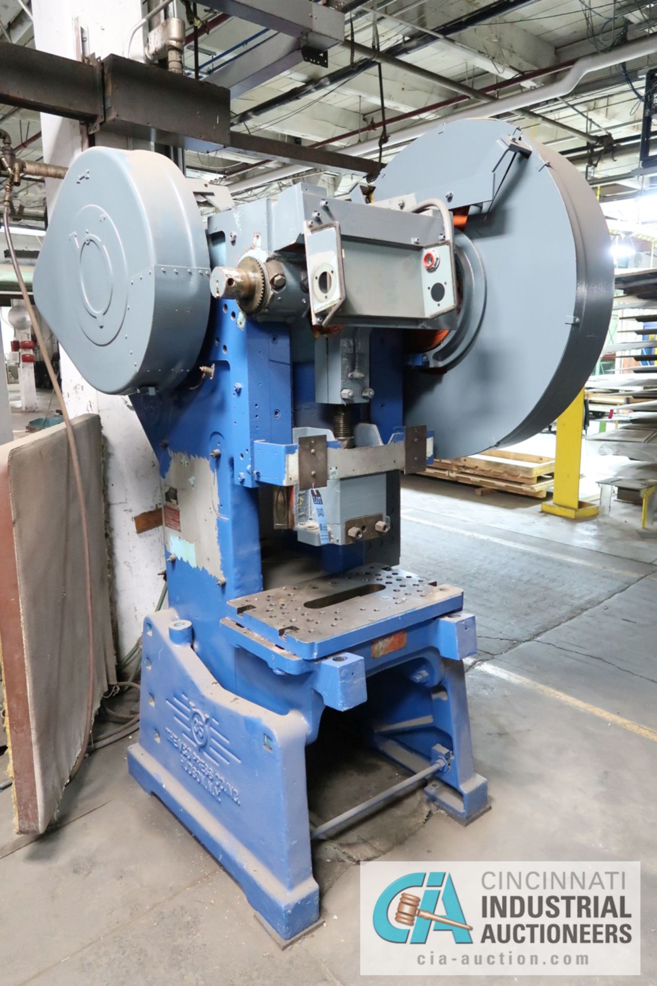 35 TON V&O NO. 35 OBI PRESS; S/N 35ST-396, 1-1/4" STROKE, 3" MAX SLIDE ADJUSTMENT, 26-1/2" L-R /