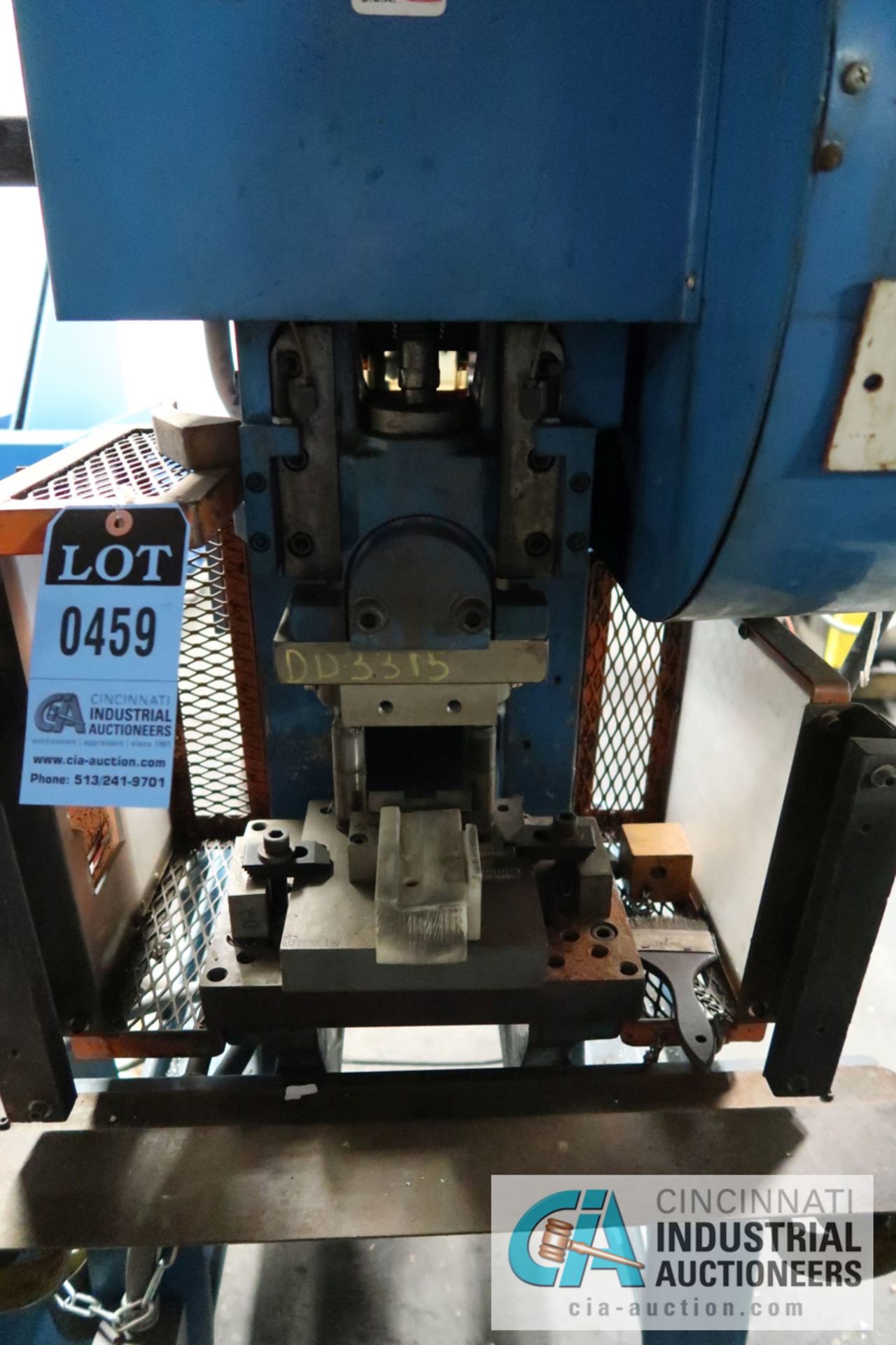 10 TON KENCO MODEL A102-115-250 OBI PRESS; S/N 86-267, WITH TELEDYNE MODEL A102 ELECTRIC CIRCUIT - Image 4 of 7