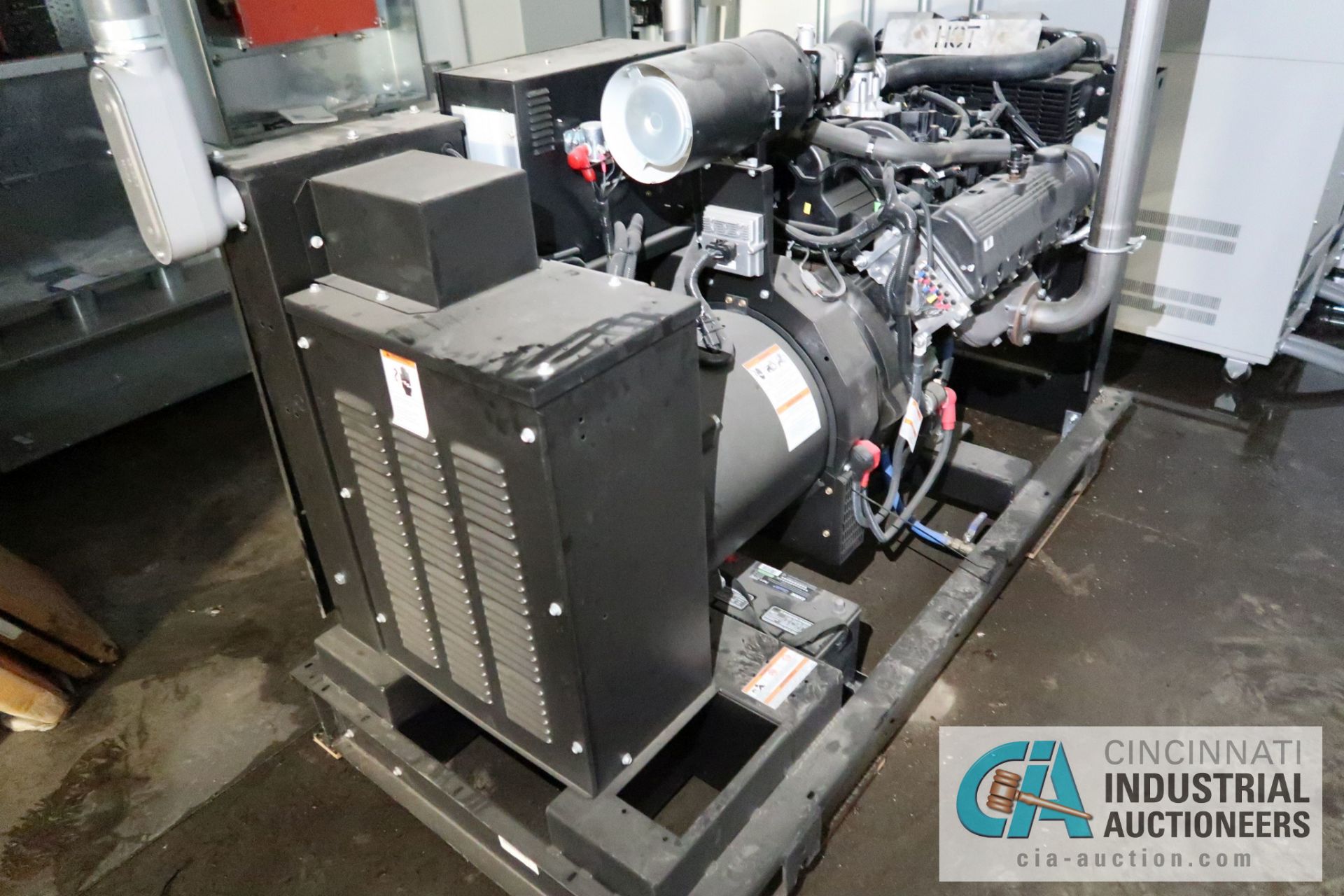 **50 KW GENERAC MODEL SG50 NATURAL GAS POWERED GENERATOR SET; S/N 3001574304, 120/240 VOLT WITH ASCO - Image 3 of 23