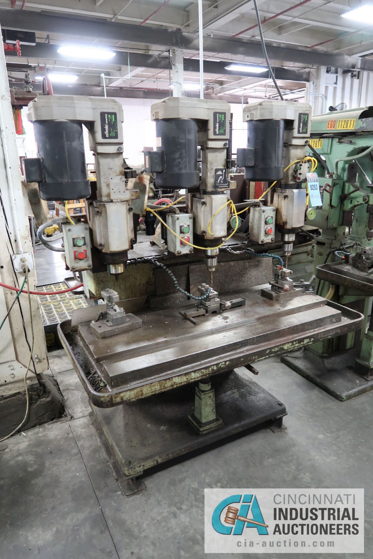 SELFEEDER 3-SPINDLE PRODUCTION DRILL; S/N N/A, ASSET # 112515, SELFEEDER SPINDLE TYPE SN5U, 3.94 - Image 2 of 10