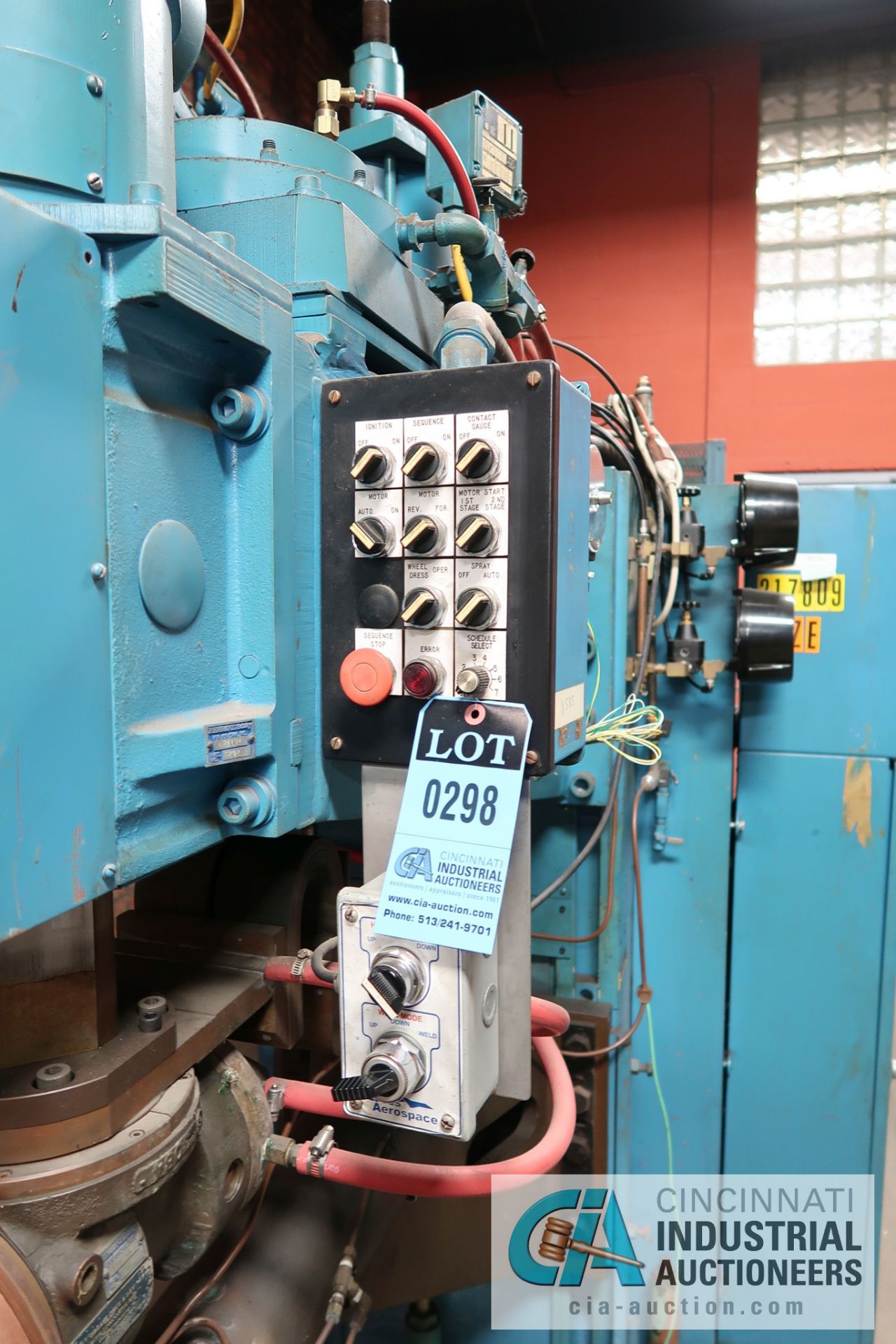 75 KVA FERRANTI-SCIAKY TYPE PMMITCMP SEAM WELDER; S/N 11487, 460 VOLTS, 60 HERTZ, SCIAKY TOUCH- - Image 7 of 12
