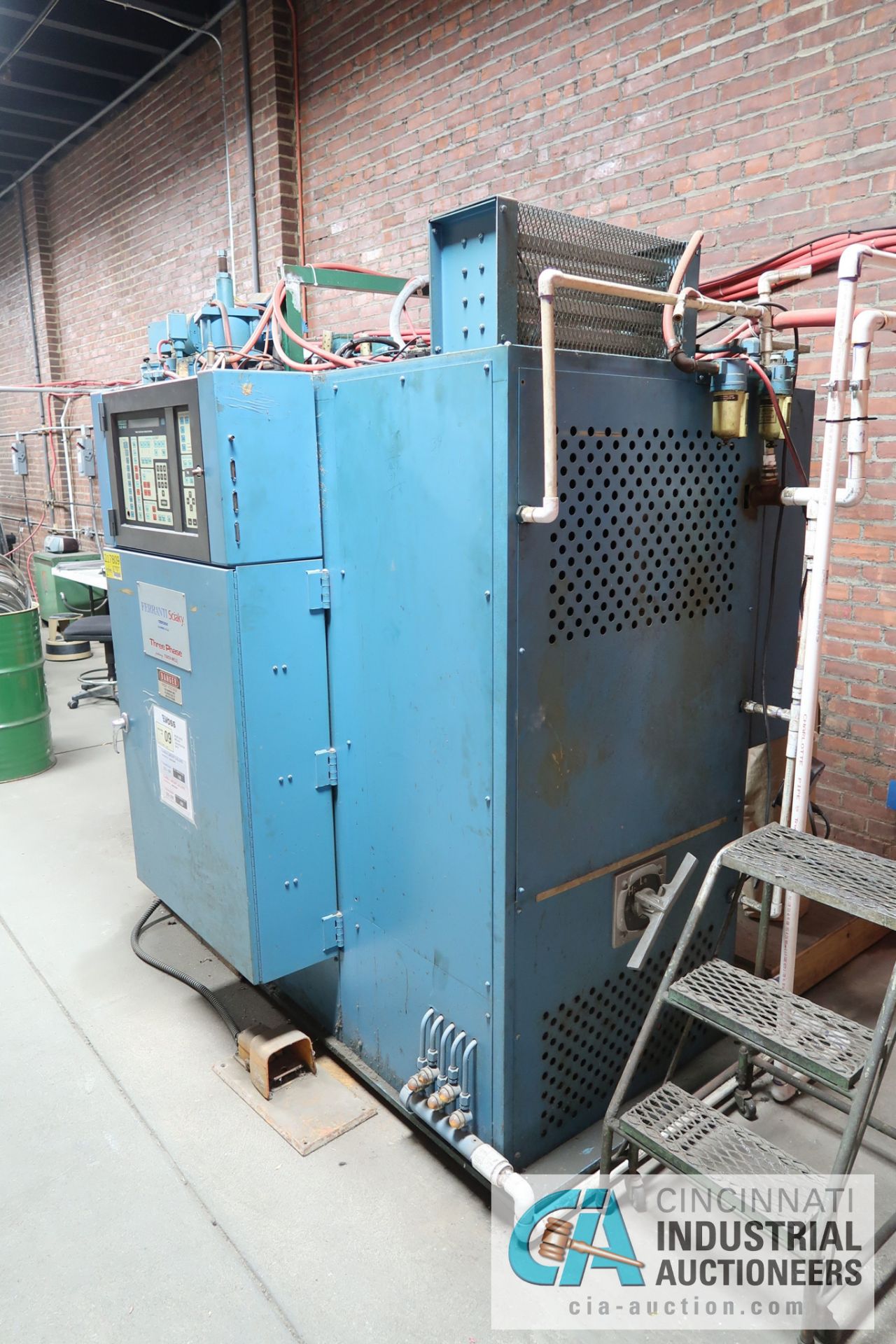 75 KVA FERRANTI-SCIAKY TYPE PMMITCMP SEAM WELDER; S/N 11487, 460 VOLTS, 60 HERTZ, SCIAKY TOUCH- - Image 8 of 12