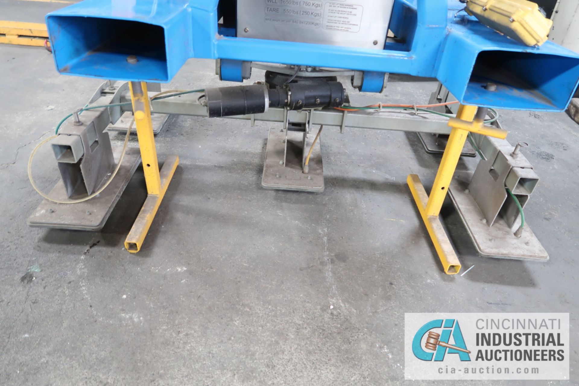 1,650 LB VACLIFT MODEL FVL750PTPS PENDANT CONTROL VACUUM SHEET LIFTER; S/N 277 (NEW 5-2017), (4) - Image 7 of 8