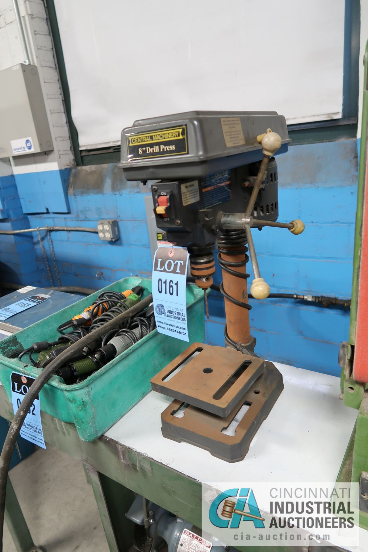 8" CENTRAL MACHINERY BENCH DRILL