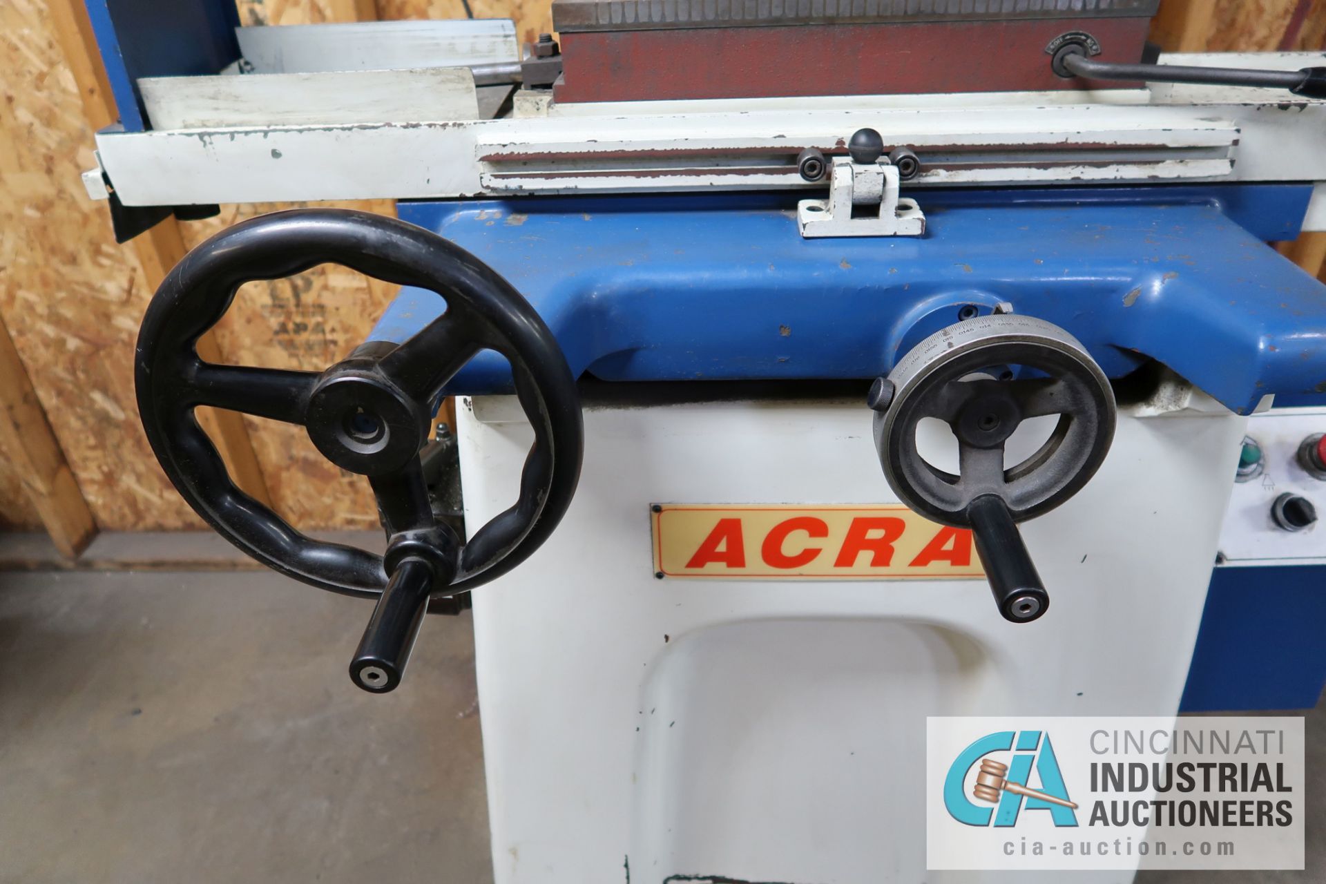 6" X 18" ACRA MODEL ASG-618M HAND FEED SURFACE GRINDER; S/N 2970406 - Image 6 of 8