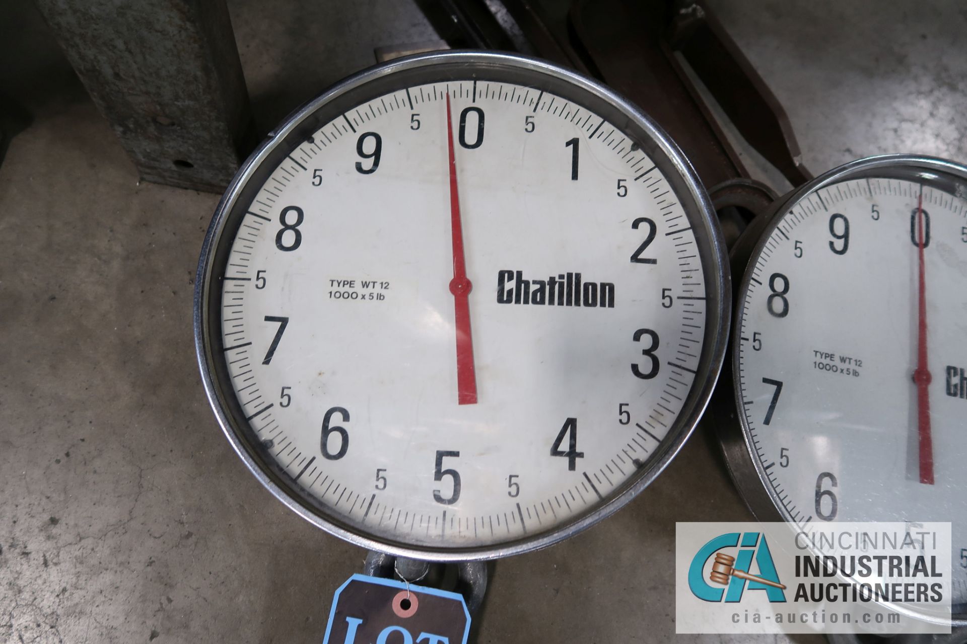 CHATILLON TYPE WT12 CRANE SCALE CAP 1,000 X 5 - Image 3 of 3