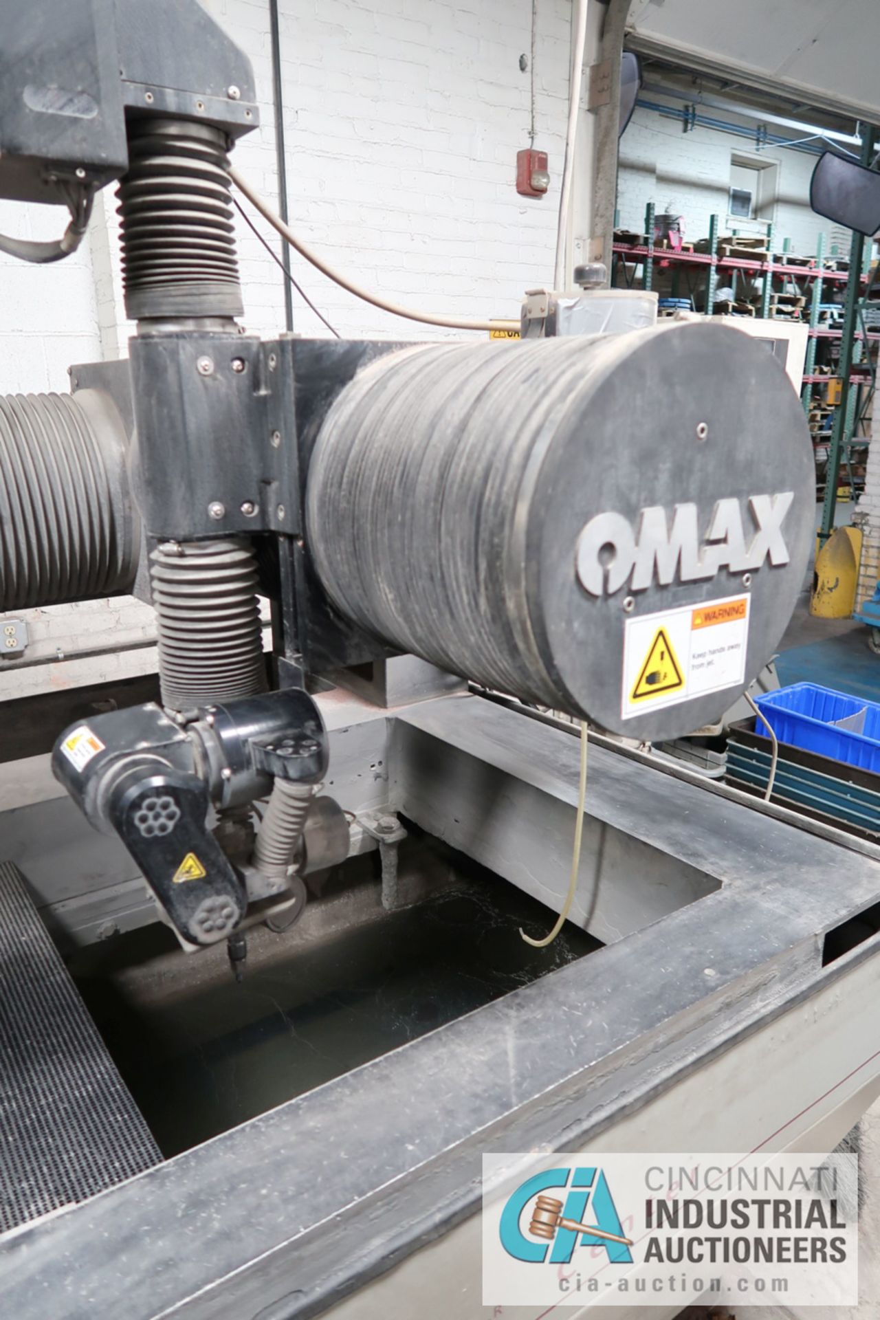 60,000 PSI OMAX MODEL 2626 JET MACHINING CENTER WATER JET CUTTING MACHINE; S/N D51167OR, 31" X 46" - Image 4 of 9