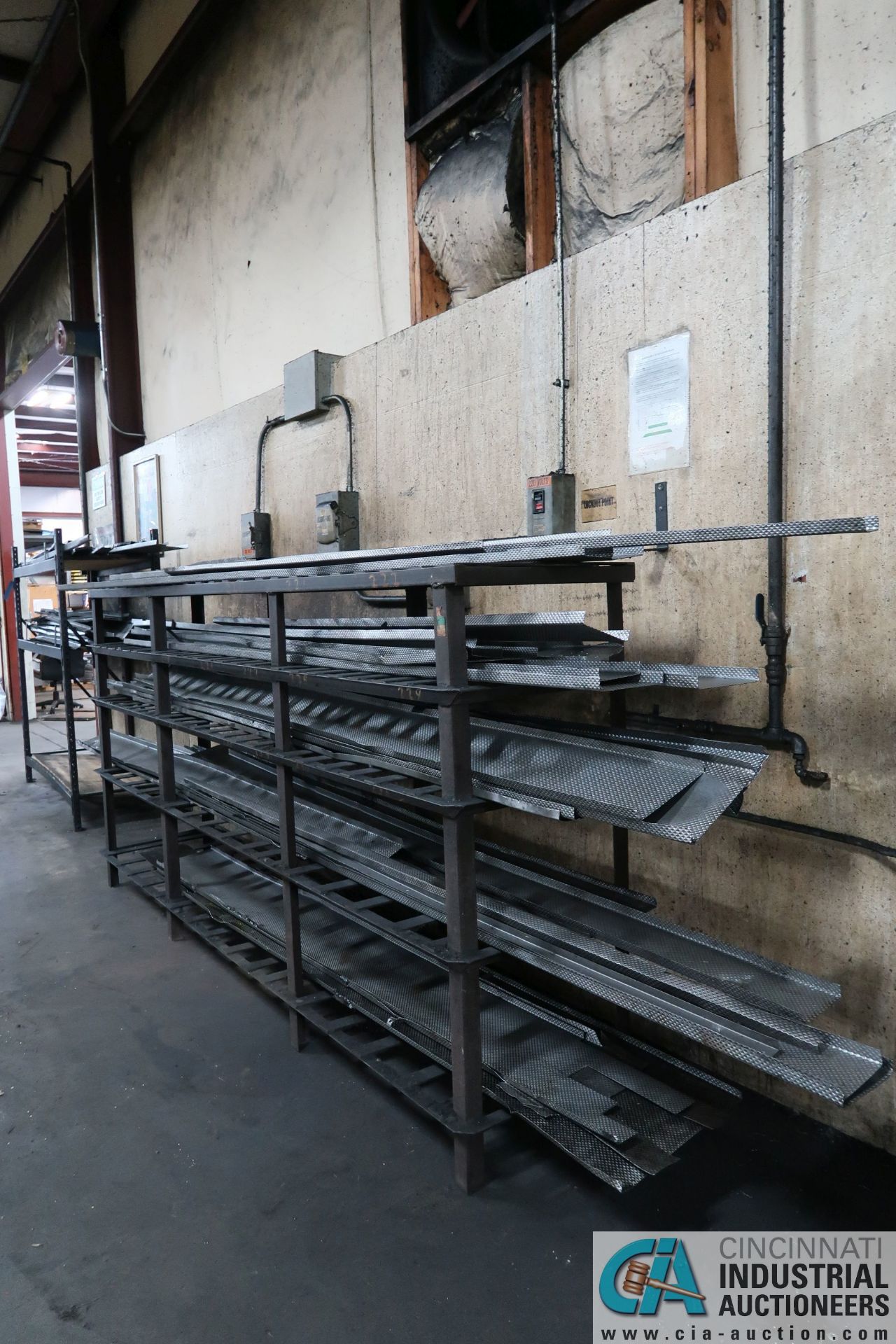 MISCELLANEOUS STEEL RACKS - Image 5 of 5