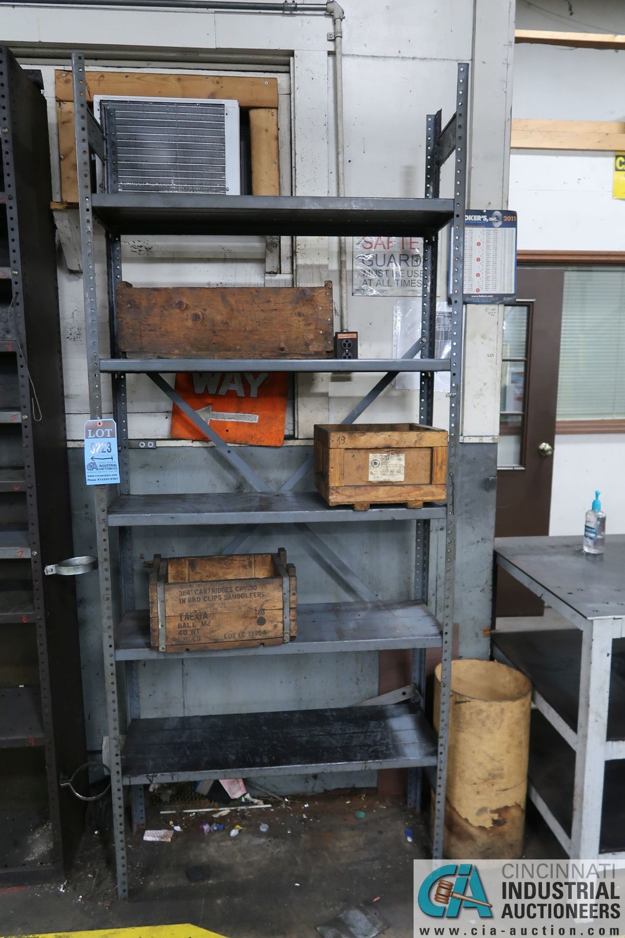 SECTIONS MISCELLANEOUS SIZE LIGHT DUTY STEEL SHELVING