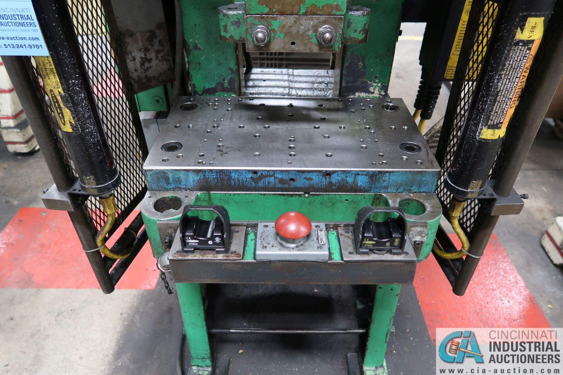 30 TON MINSTER NO. 3 OBI PRESS; S/N 7091, 2" STROKE, 1.75" ADJUSTMENT, 6.875" ADJUSTMENT, TRIAD - Image 6 of 12