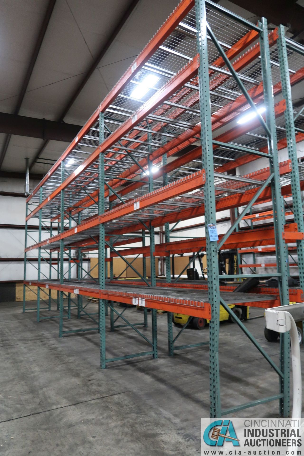 SECTIONS 108" X 42" X 180" ADJUSTABLE BEAM PALLET RACK