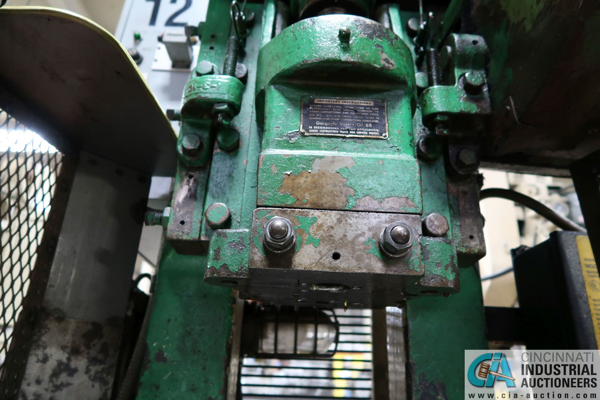 30 TON MINSTER NO. 3 OBI PRESS; S/N 7091, 2" STROKE, 1.75" ADJUSTMENT, 6.875" ADJUSTMENT, TRIAD - Image 7 of 12